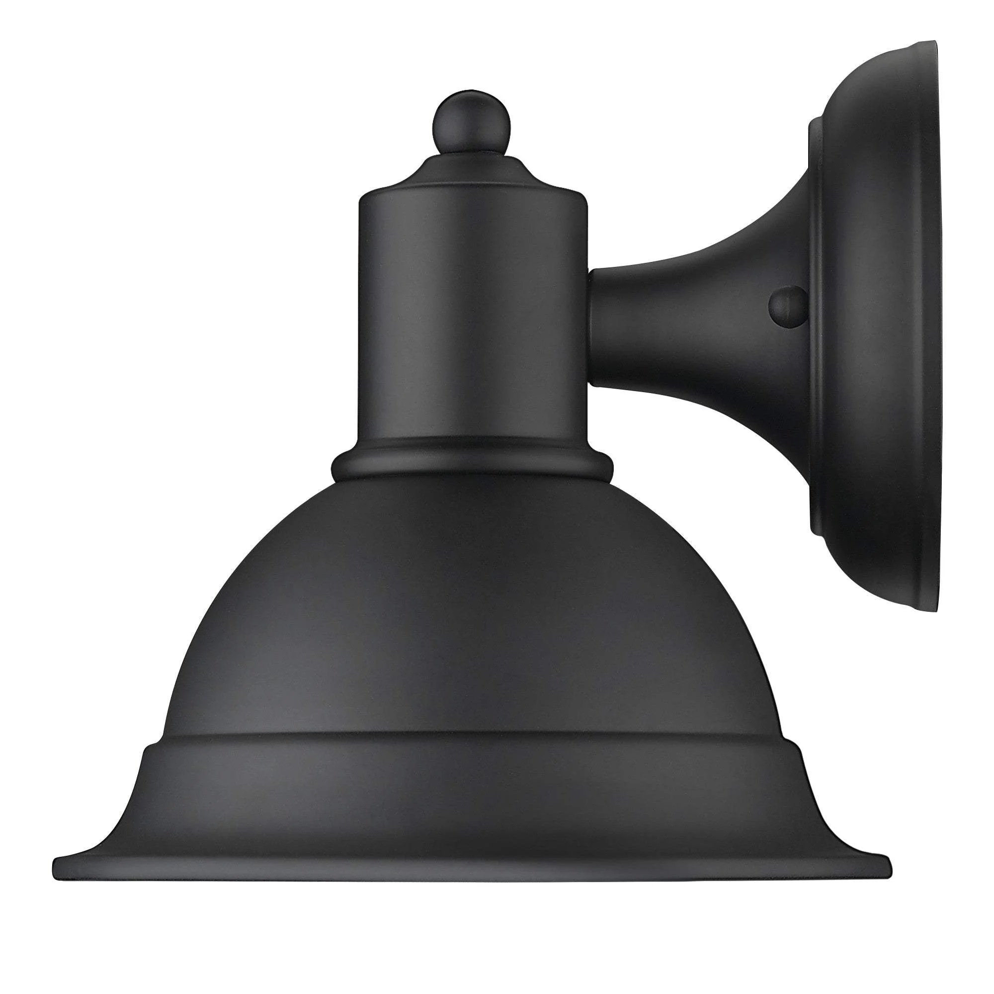 Matte Black Aluminum Wall Sconce - Image 5