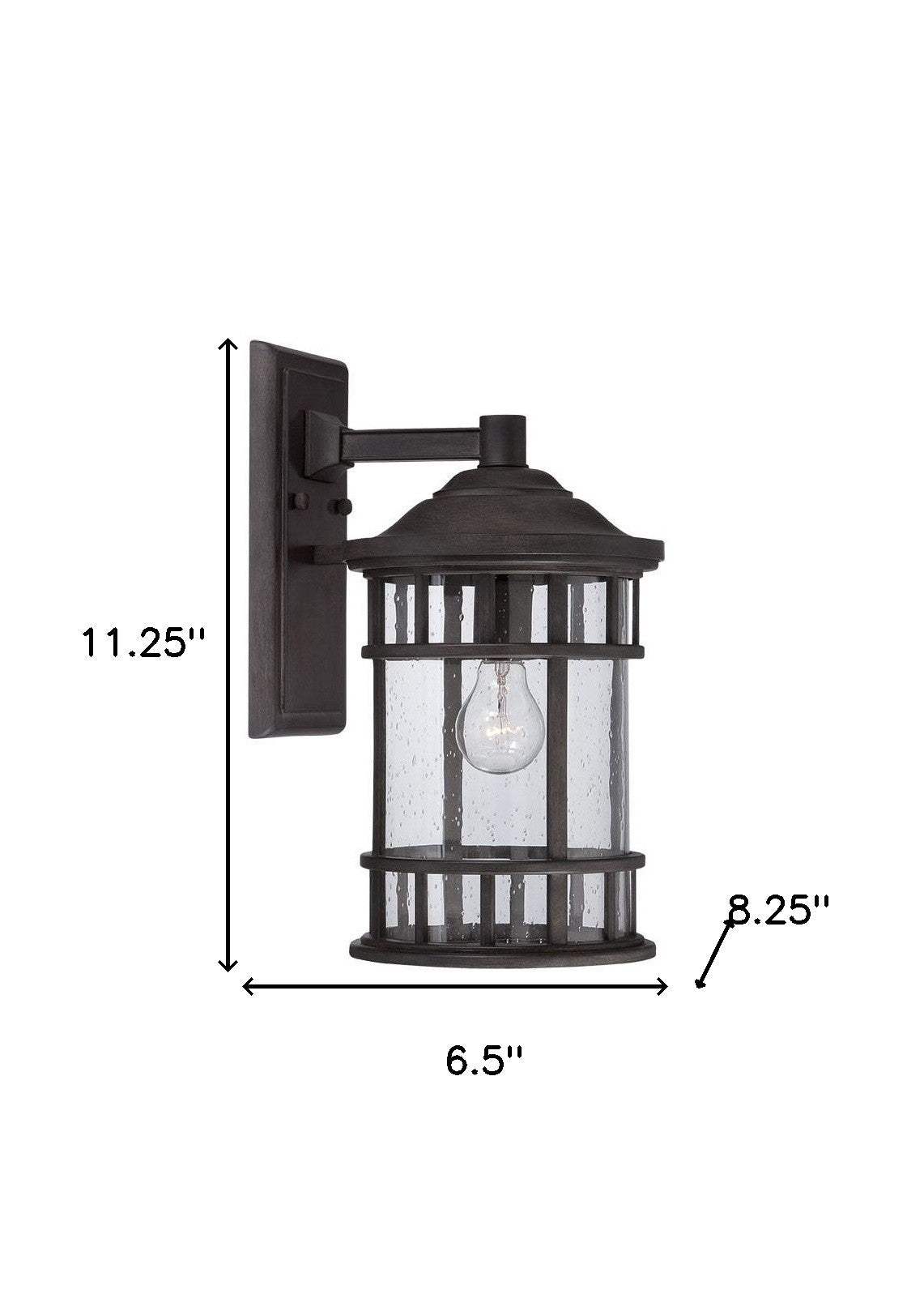 Matte Black Canister Wall Light - Image 5