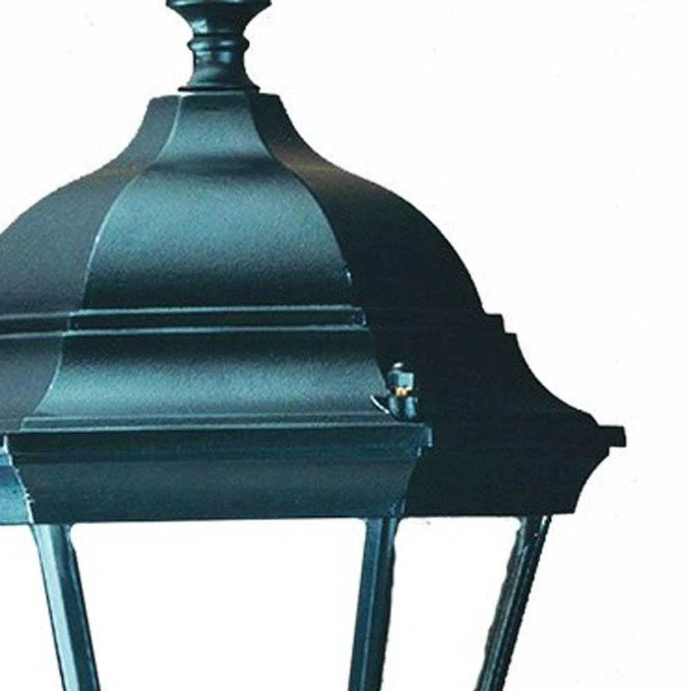 Matte Black Carousel Lantern Wall Light - Image 5