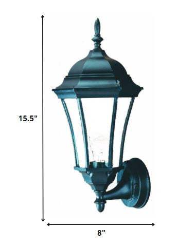Matte Black Carousel Lantern Wall Light - Image 6