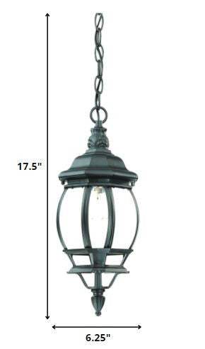 Matte Black Glass Globe Hanging Light - Image 6