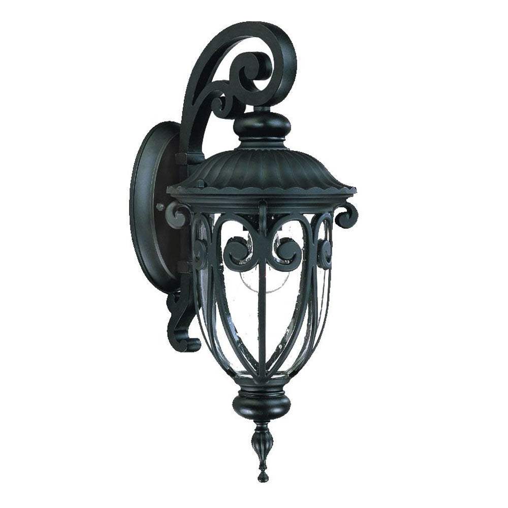 Matte Black Hanging Goblet Wall Light - Image 3
