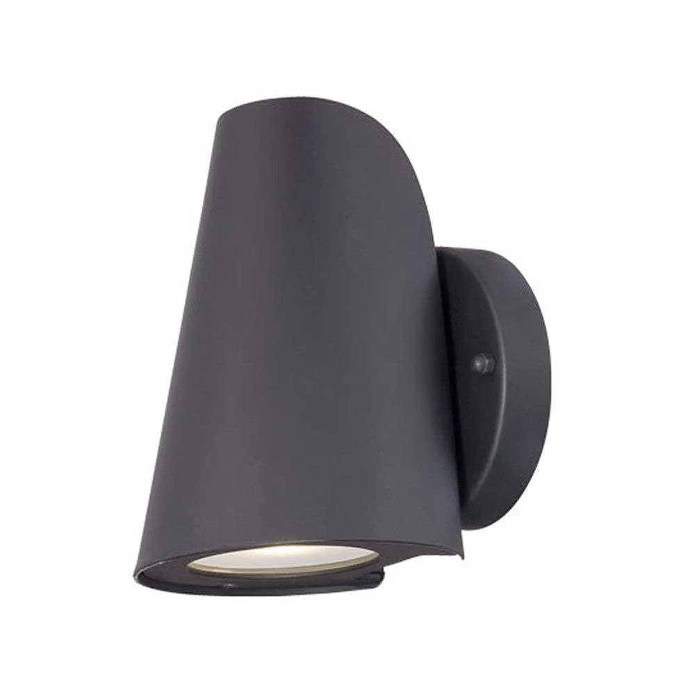 Matte Black LED Conical Wall Sconce - Image 3