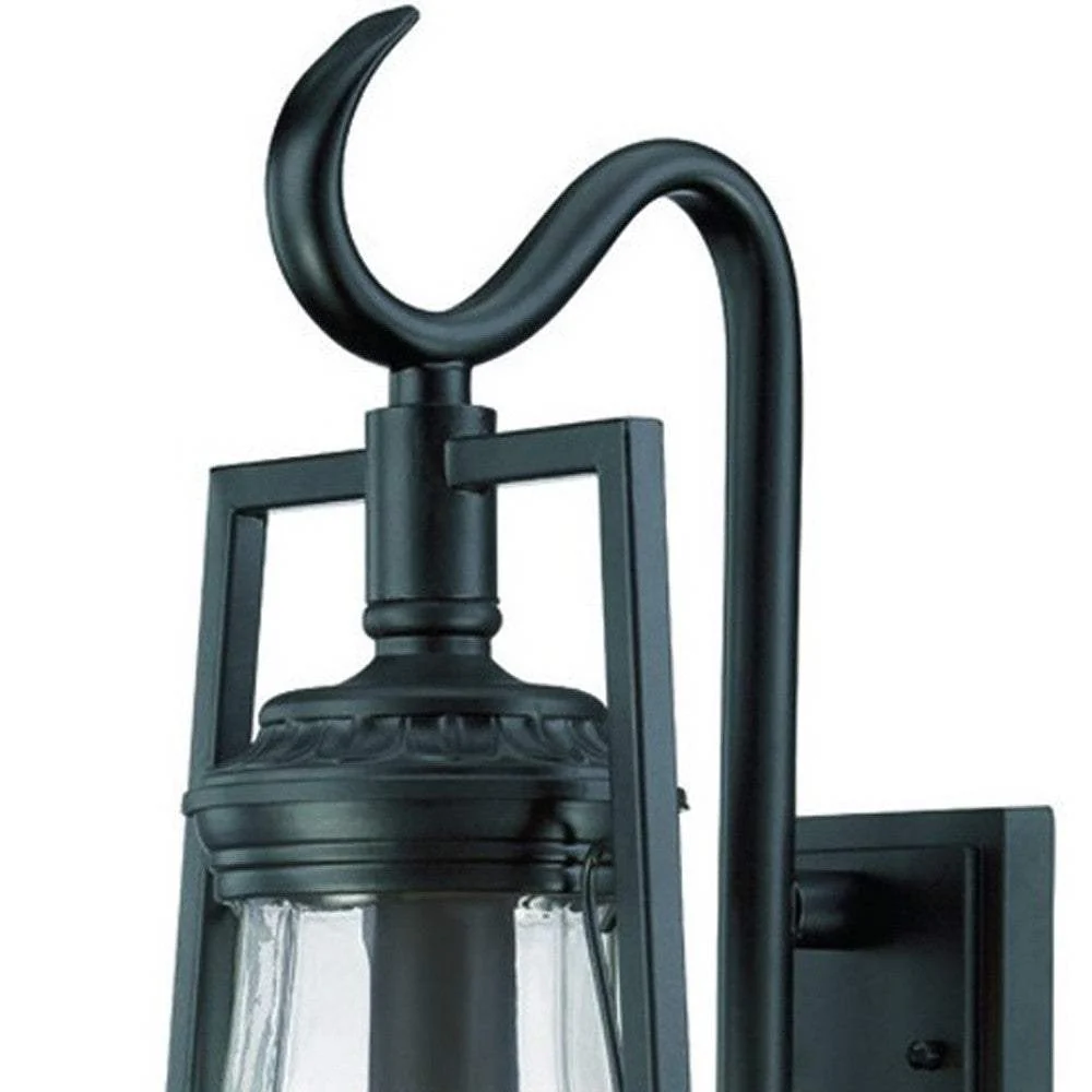 Matte Black Oil Lamp Wall Light - Image 3