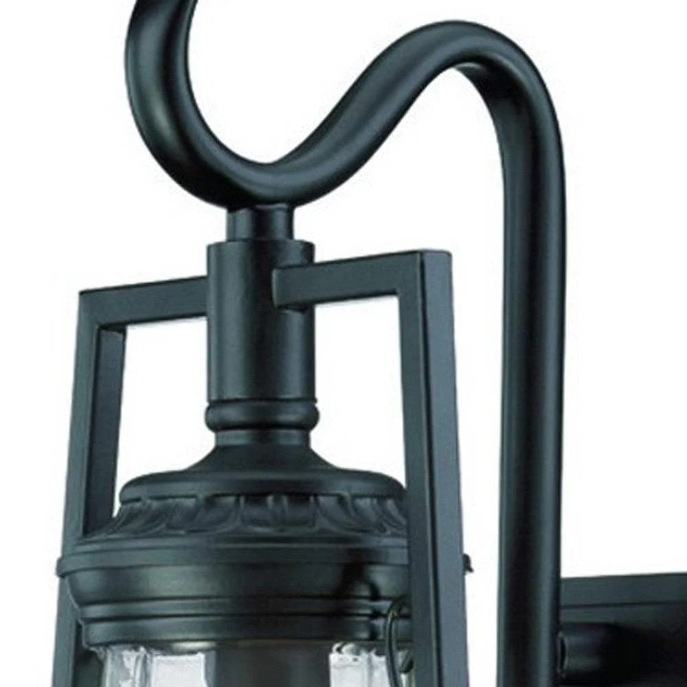 Matte Black Oil Lamp Wall Light - Image 4