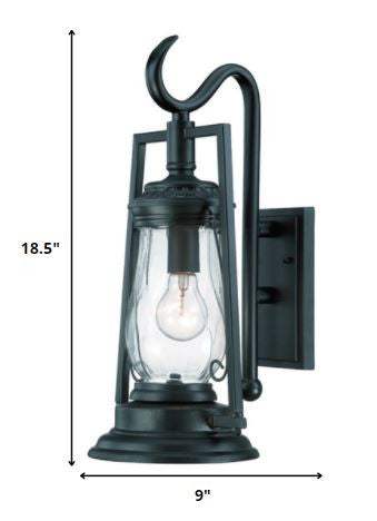 Matte Black Oil Lamp Wall Light - Image 5