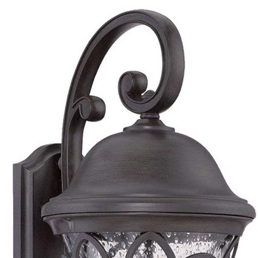 Matte Black Tapered Goblet Wall Light - Image 4