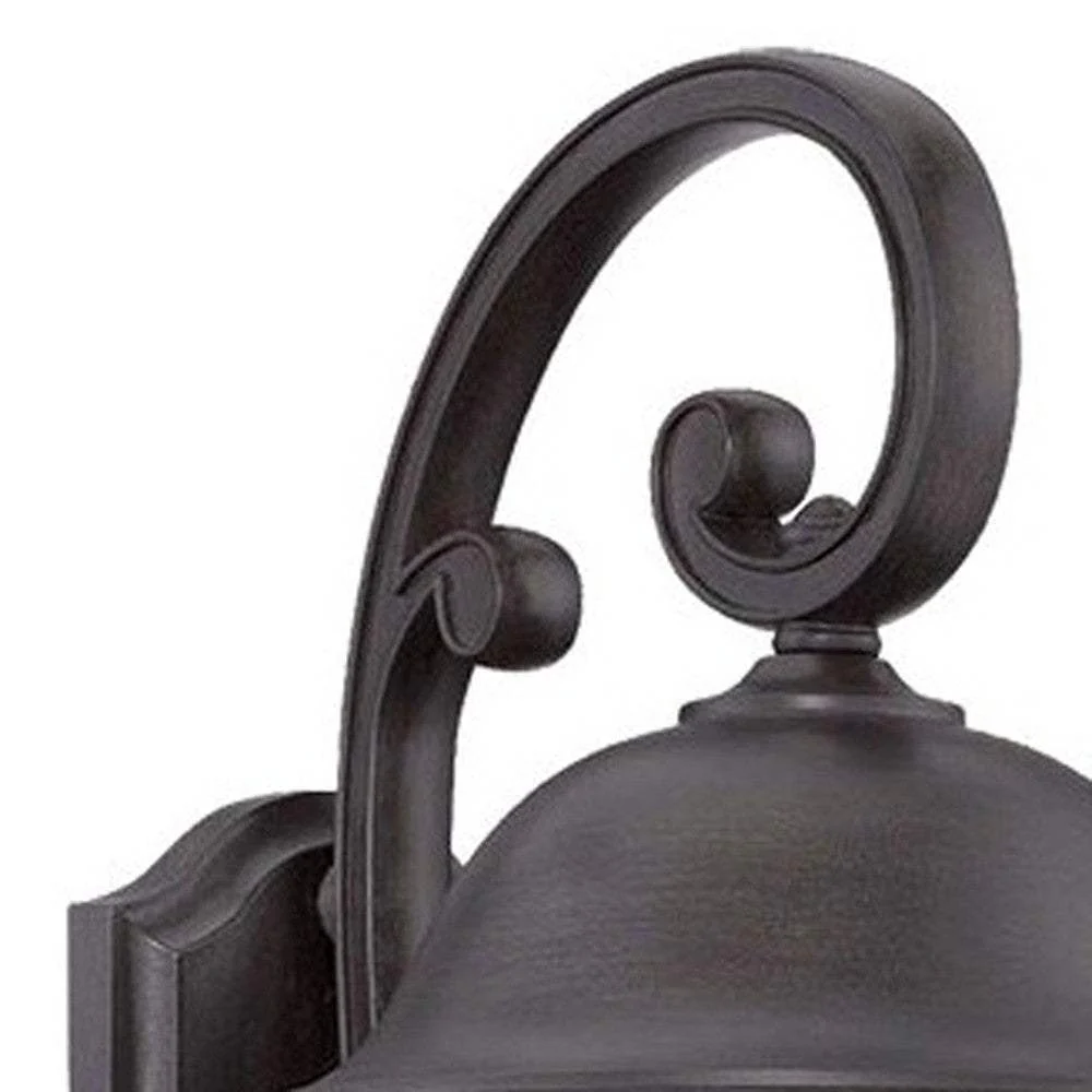 Matte Black Tapered Goblet Wall Light - Image 5