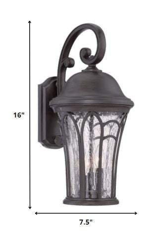 Matte Black Tapered Goblet Wall Light - Image 6