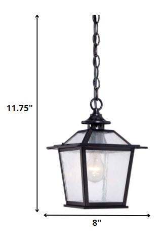 Matte Black Terrarium Shape Hanging Light - Image 5