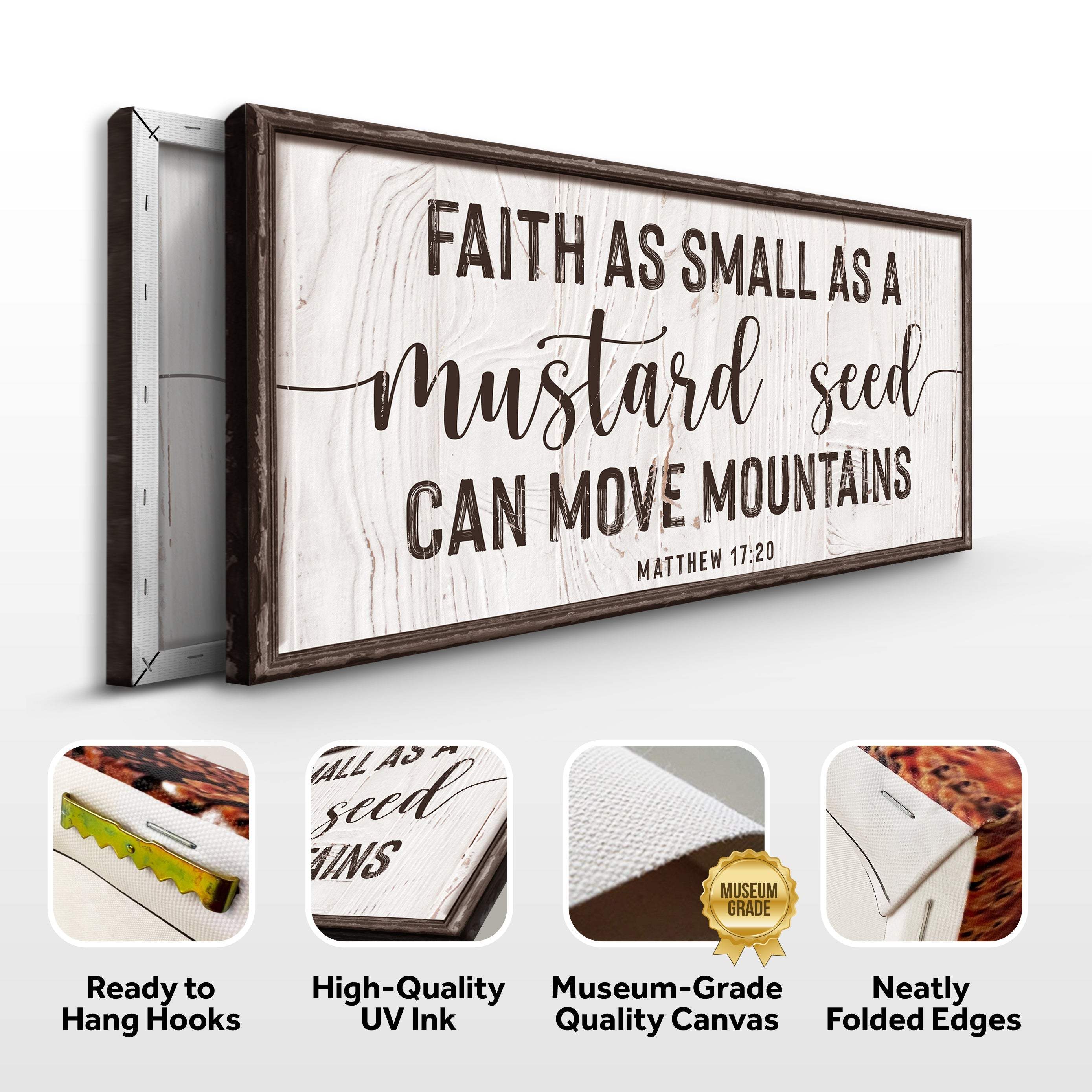 Matthew 17:20 - Faith Can Move Mountains Sign II - Image 3