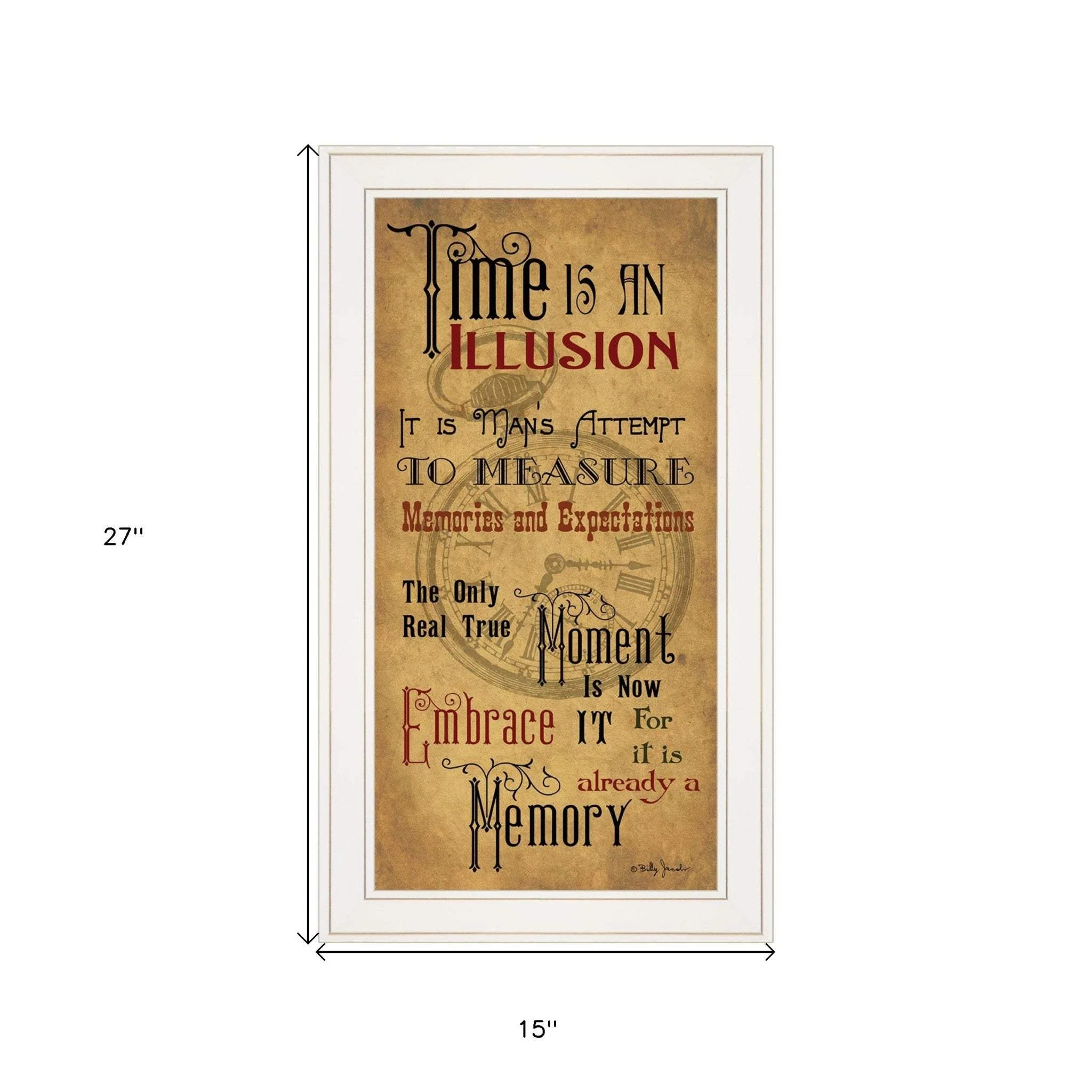 Memories 1 White Framed Print Wall Art - Image 6