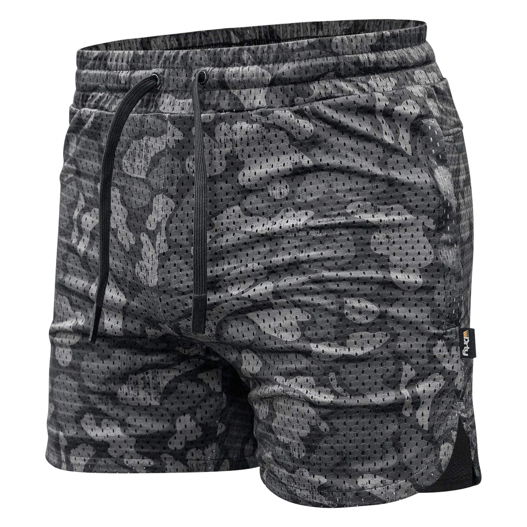 Men’s Double-Layer Mesh Training Shorts — 5" Inseam - Image 10