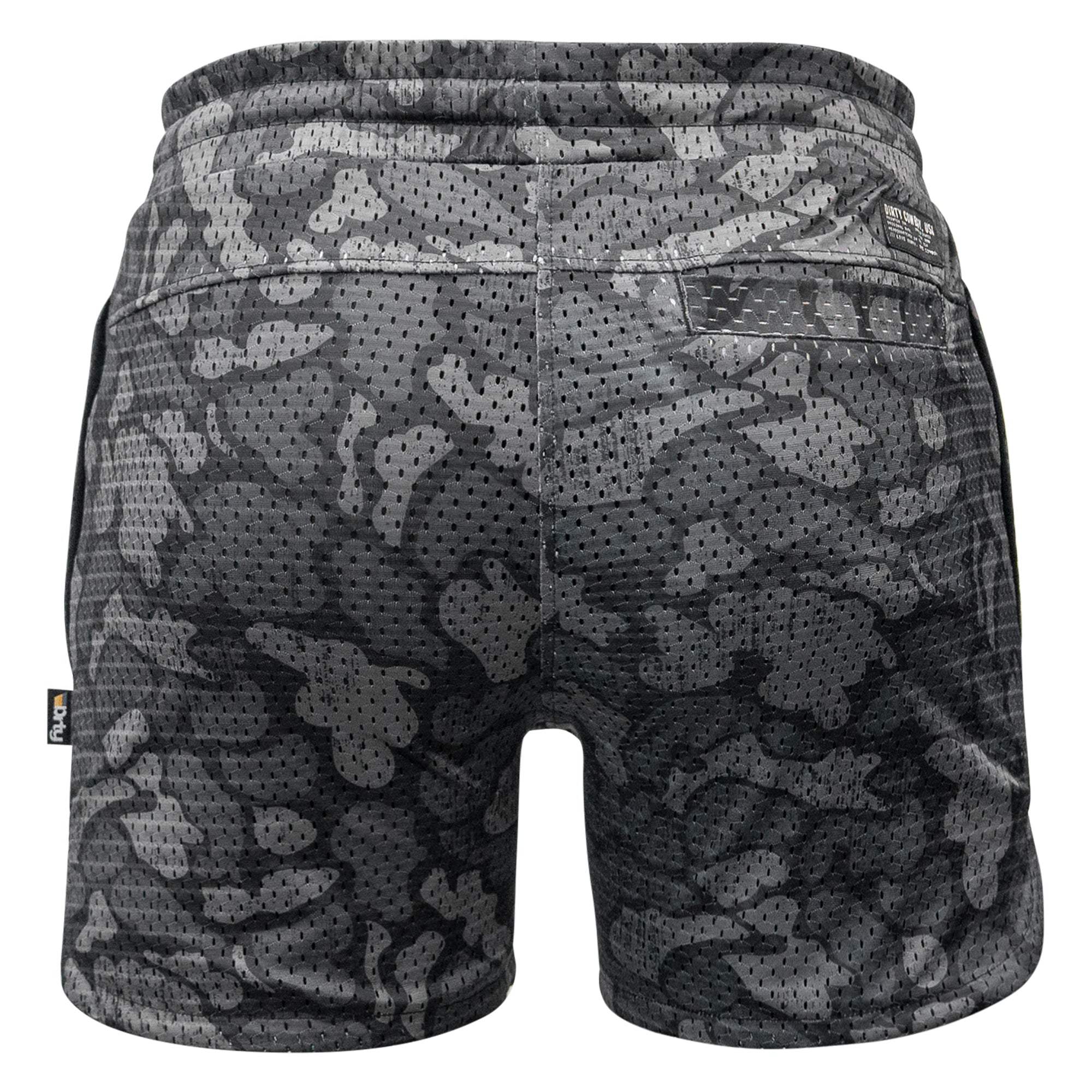 Men’s Double-Layer Mesh Training Shorts — 5" Inseam - Image 11