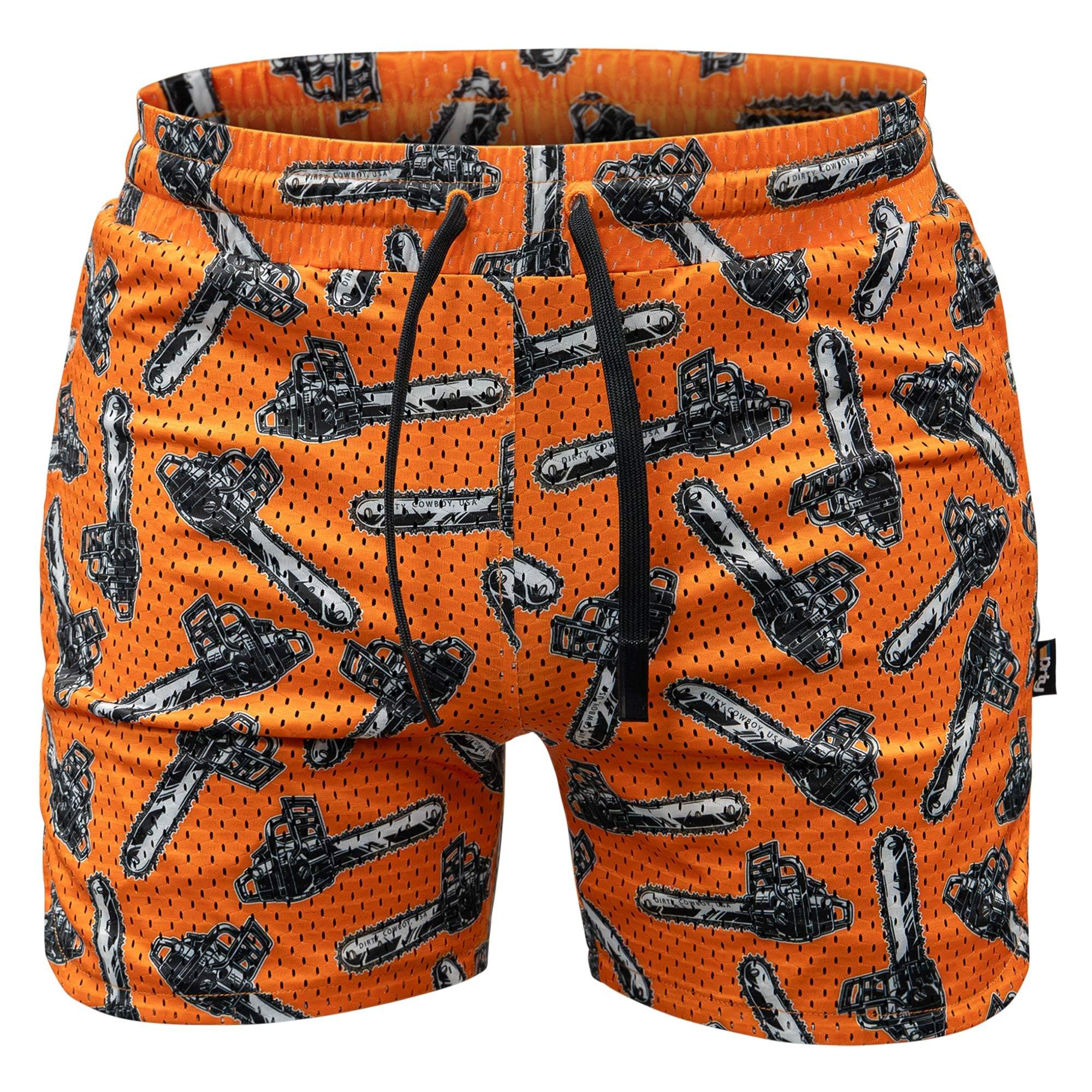 Men’s Double-Layer Mesh Training Shorts — 5" Inseam - Image 12