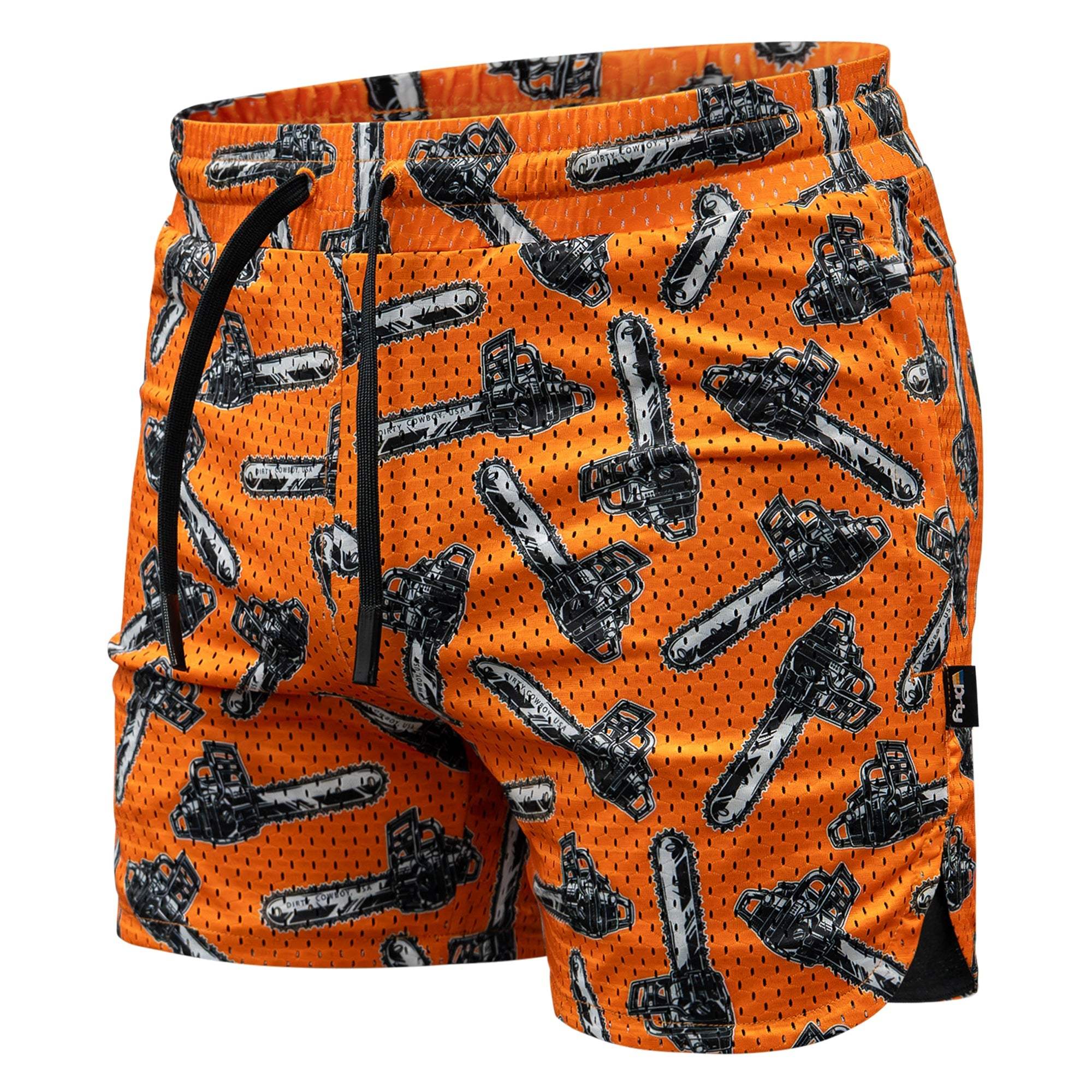 Men’s Double-Layer Mesh Training Shorts — 5" Inseam - Image 14