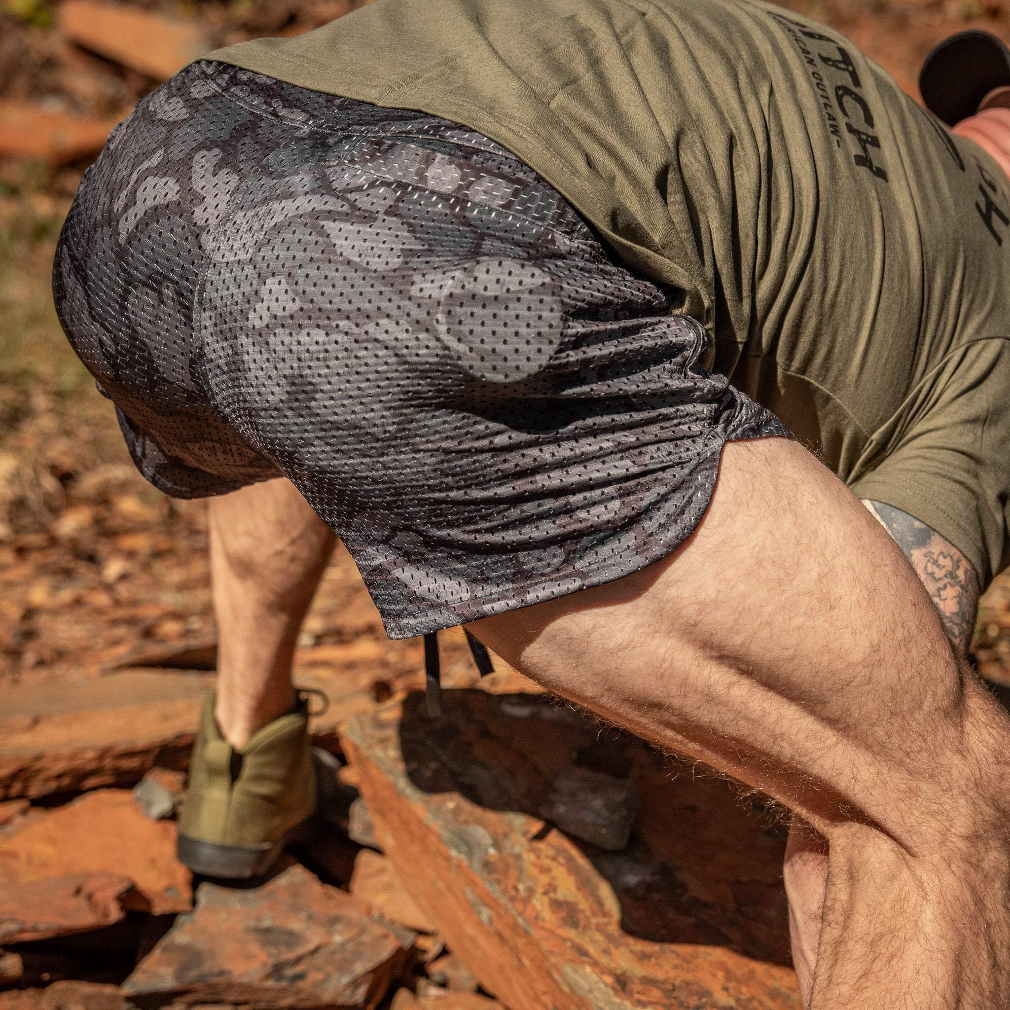 Men’s Double-Layer Mesh Training Shorts — 5" Inseam - Image 29