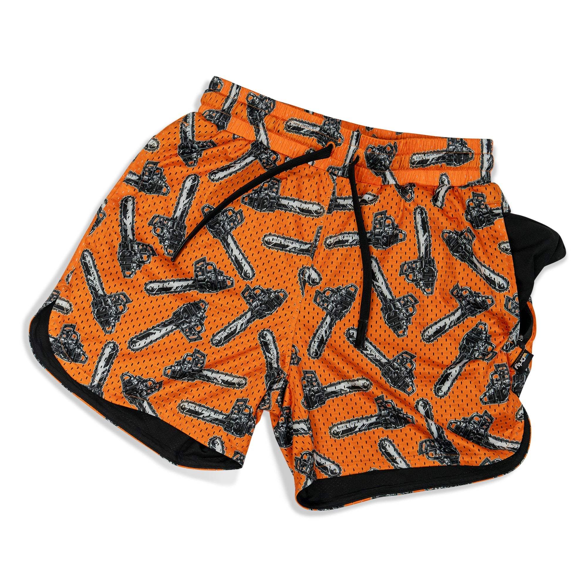 Men’s Double-Layer Mesh Training Shorts — 5" Inseam - Image 53
