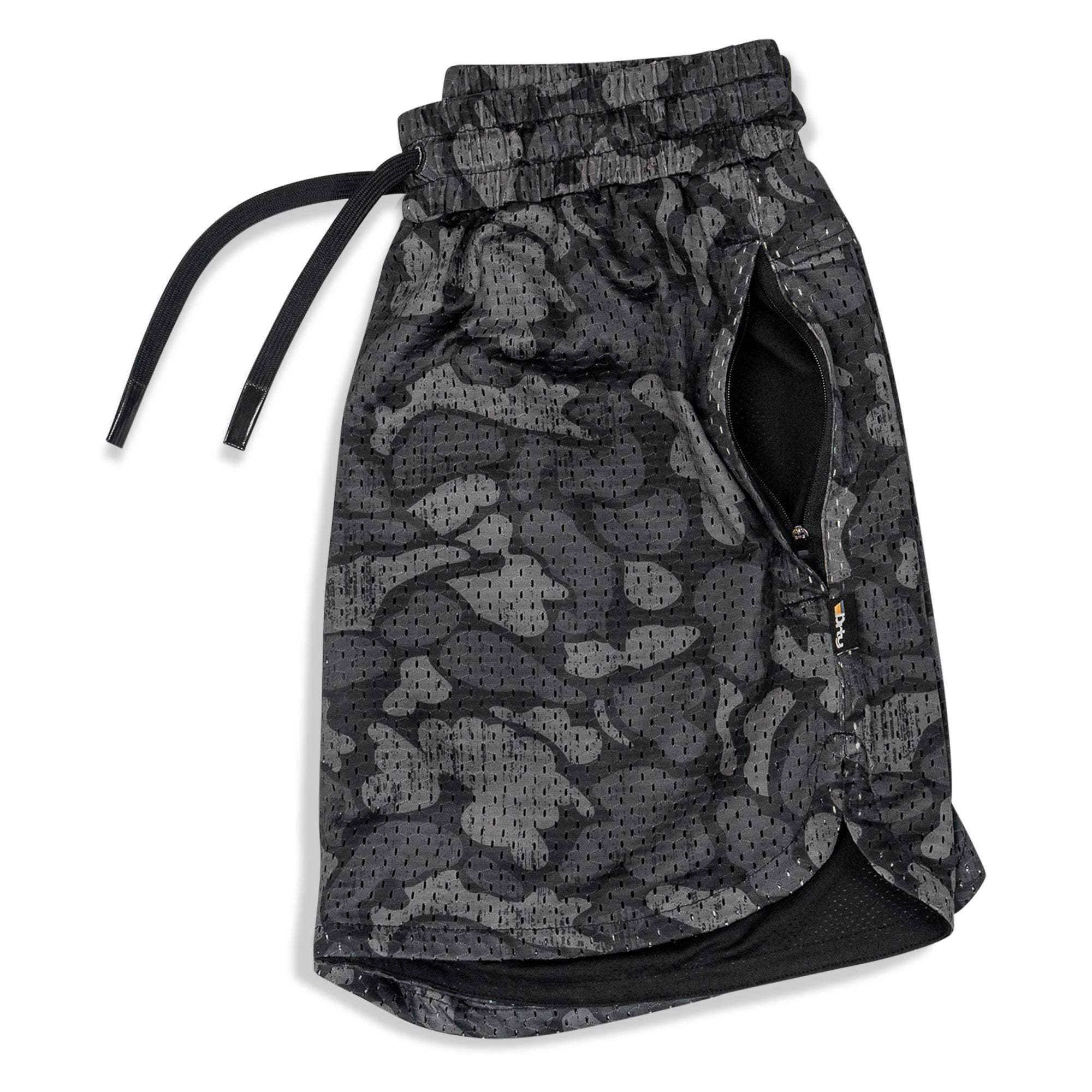 Men’s Double-Layer Mesh Training Shorts — 5" Inseam - Image 57