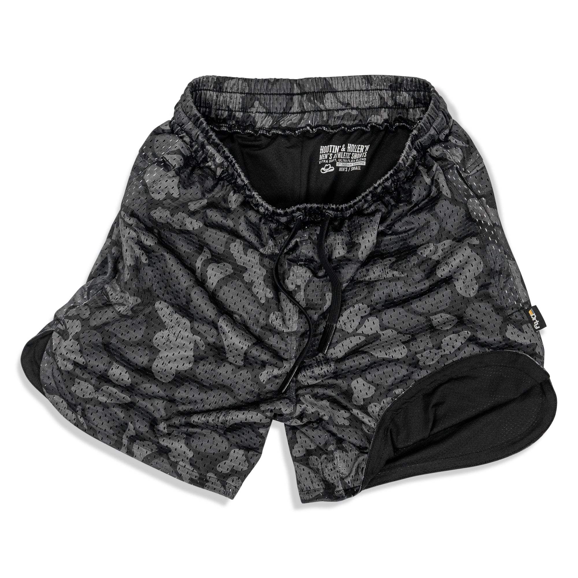 Men’s Double-Layer Mesh Training Shorts — 5" Inseam - Image 62