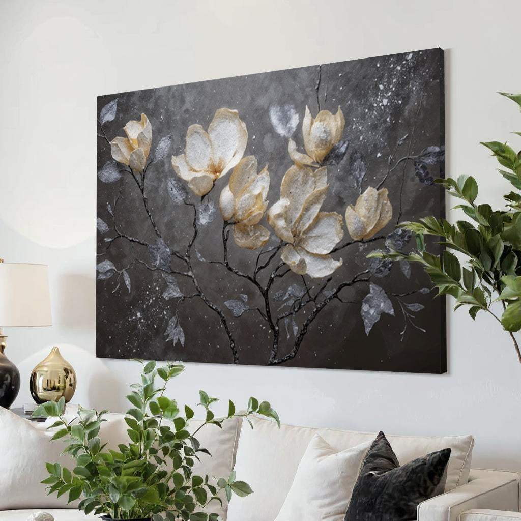 Midnight Magnolias Wall Art - Image 4