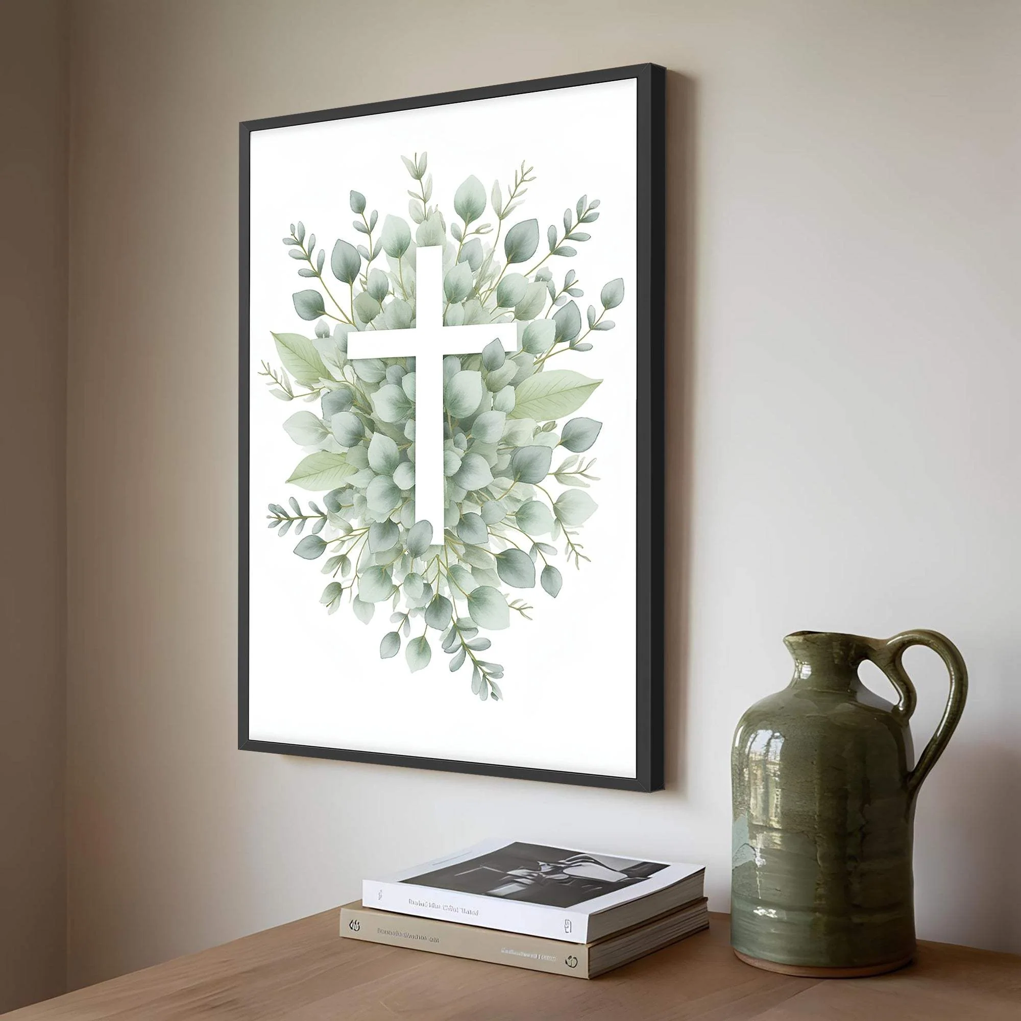 Minimalist Cross Faith Wall Art - Image 4