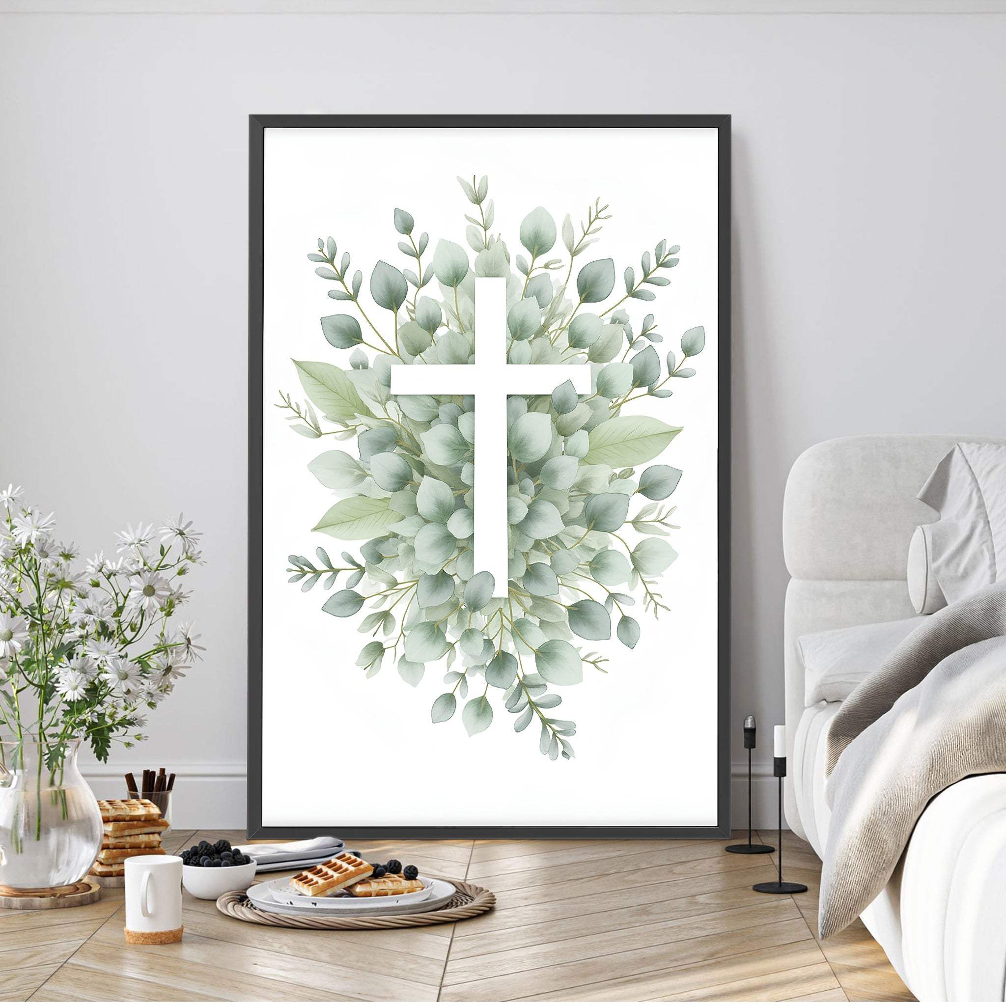 Minimalist Cross Faith Wall Art - Image 5