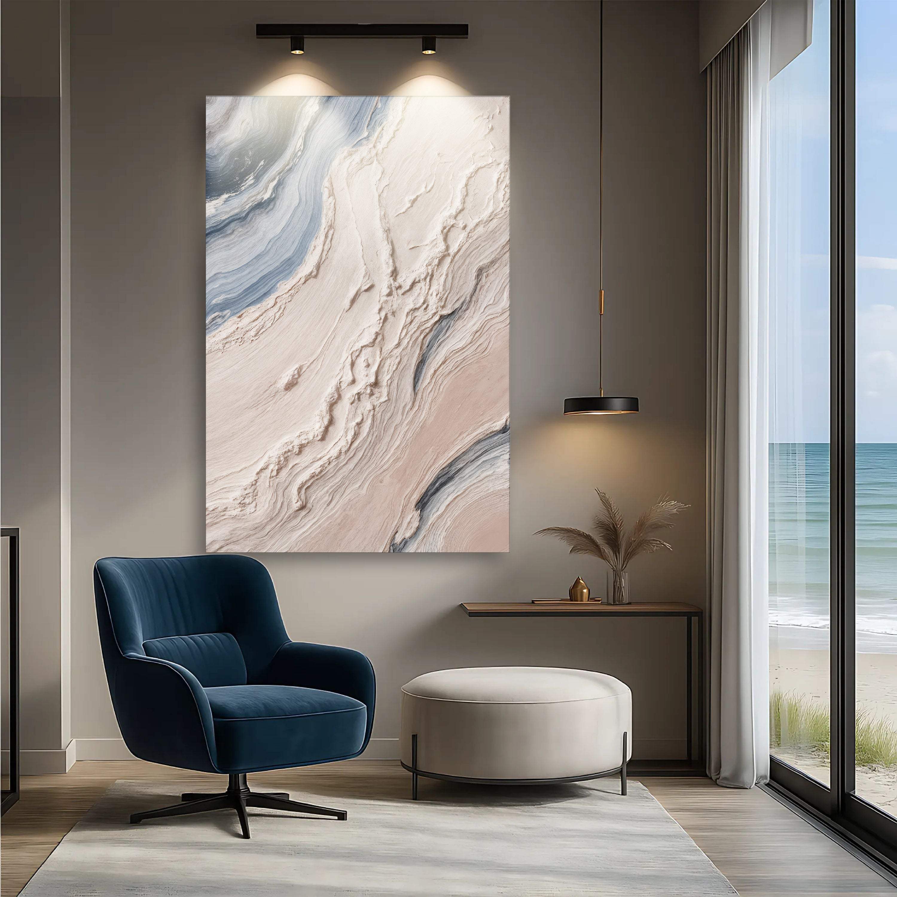 Minimalist Waves Wall Art III - Image 5