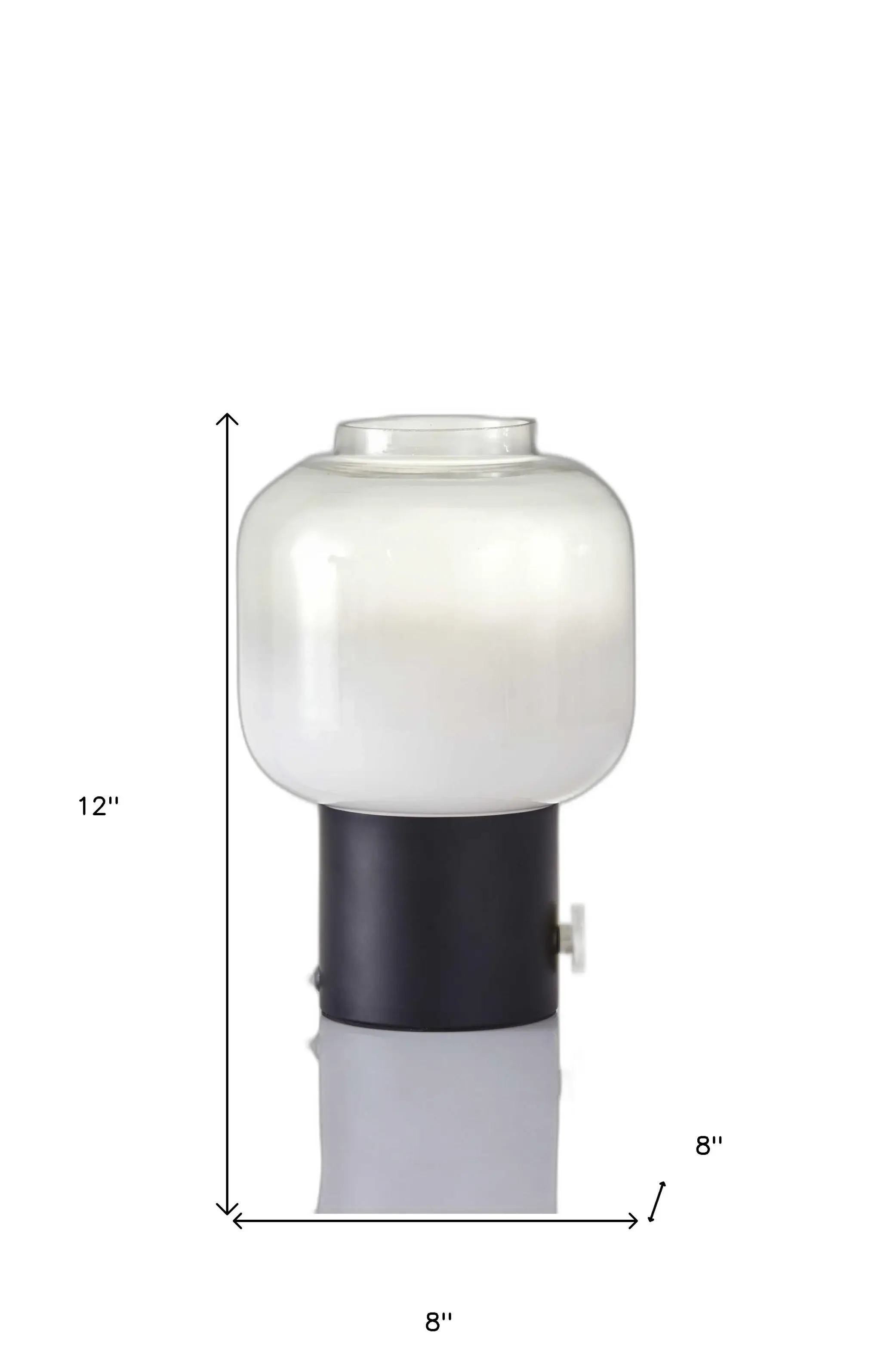 Mod Pod Black Glass Table Lamp - Image 6