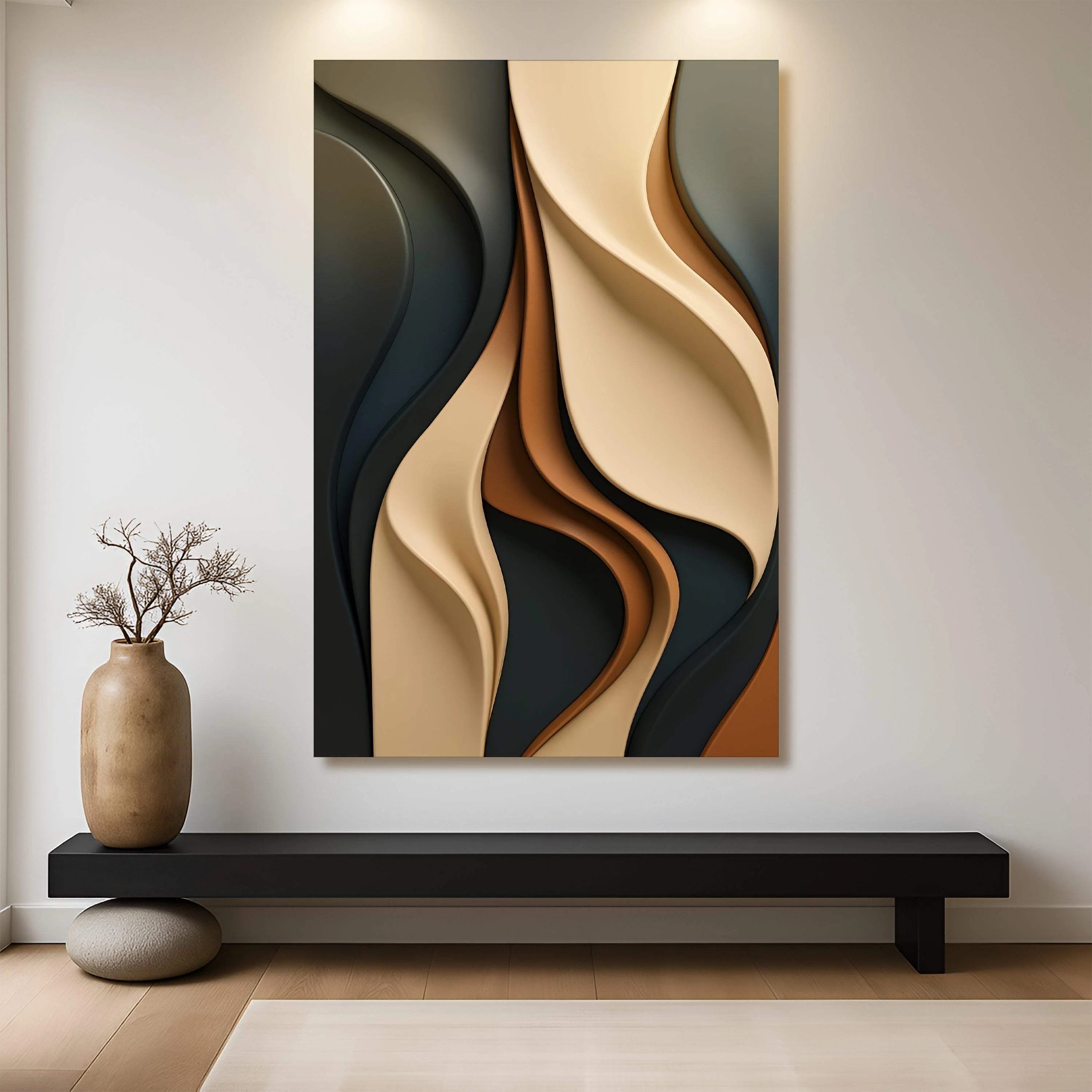 Modern Abstract Minimalist Wall Art - Image 5