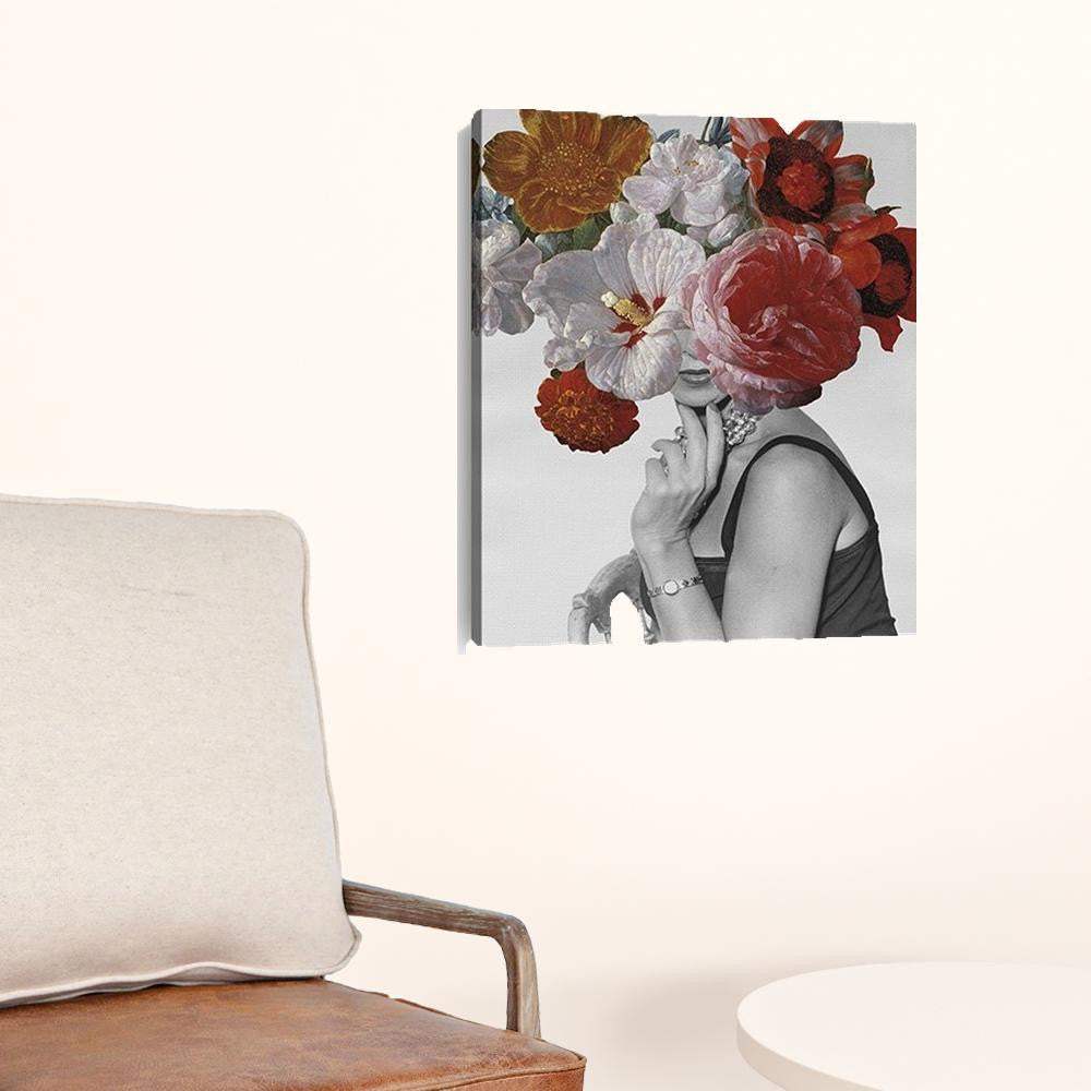 Modern And Glamorous Garden Party Unframed Print Wall Art - Image 3