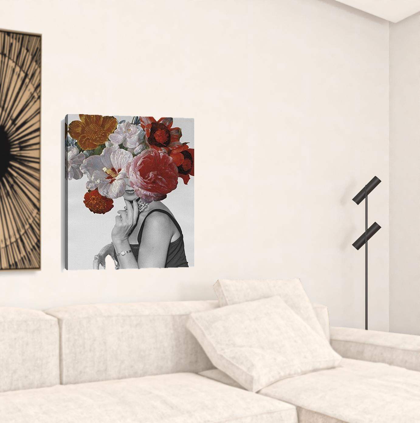Modern And Glamorous Garden Party Unframed Print Wall Art - Image 3