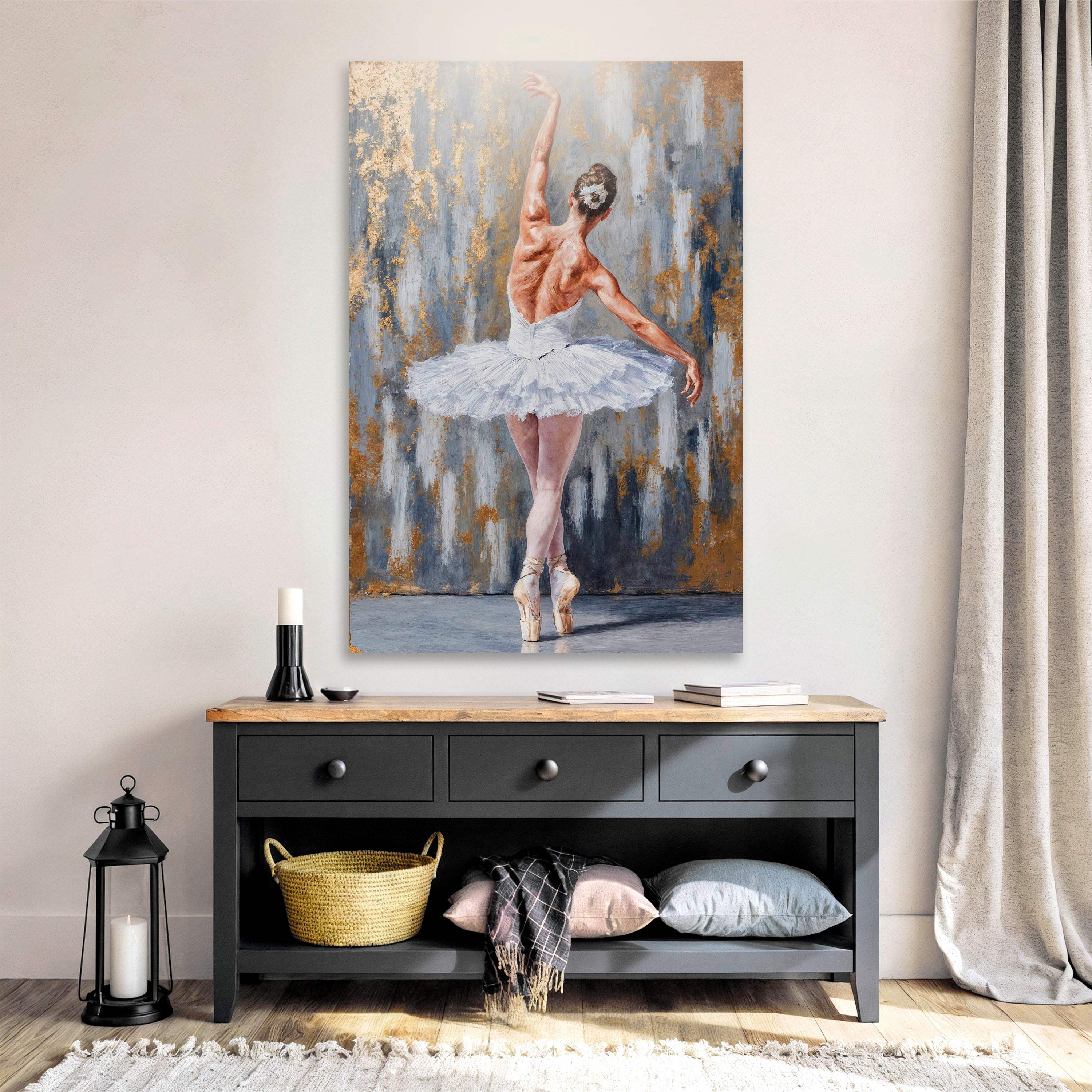 Modern Ballet Elegance Wall Art - Image 5