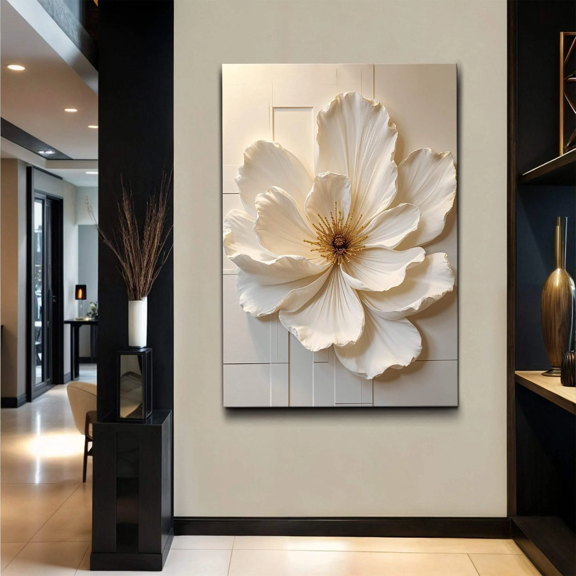 Modern Bloom Essence Wall Art - Image 3