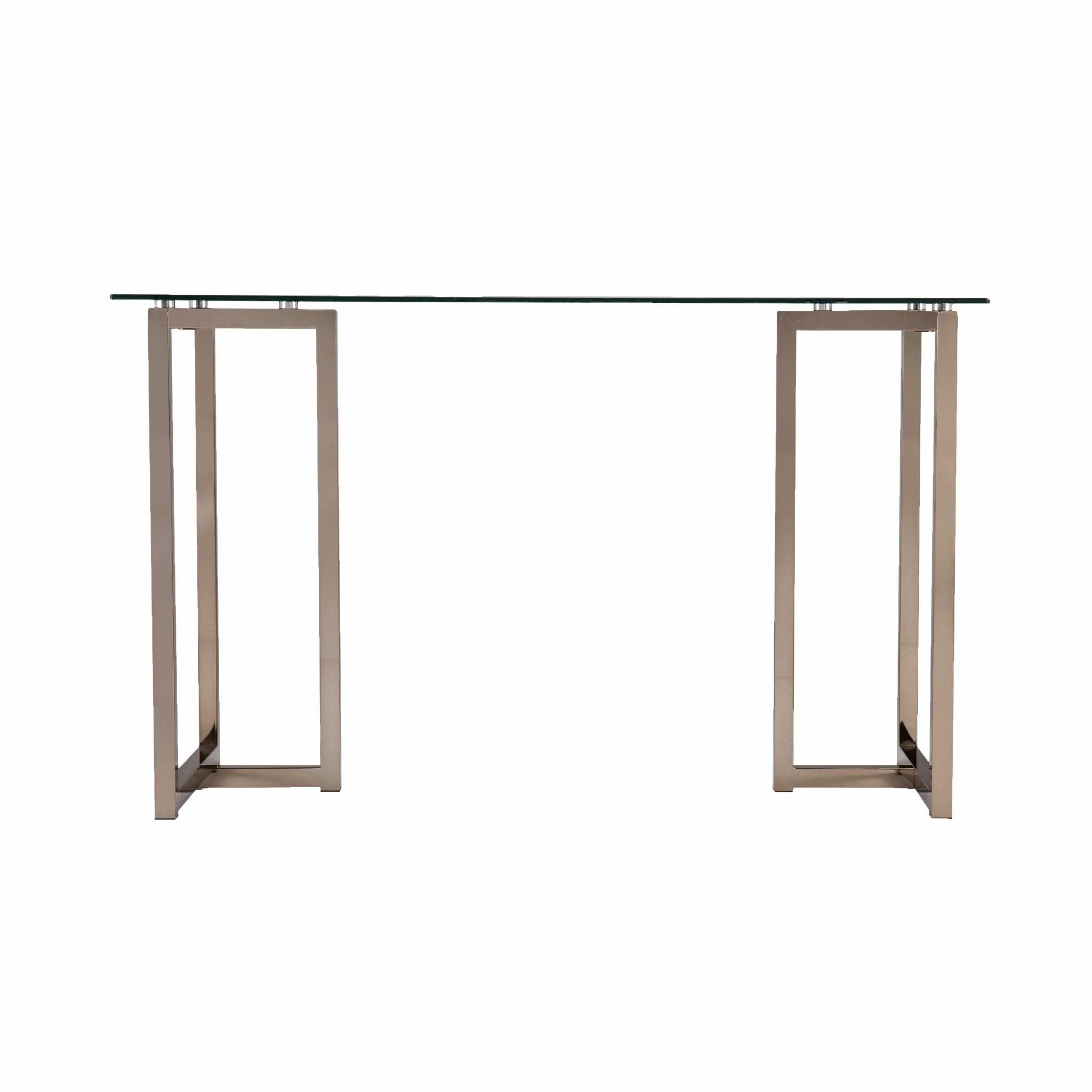 Modern Champagne Writing Desk - Image 6