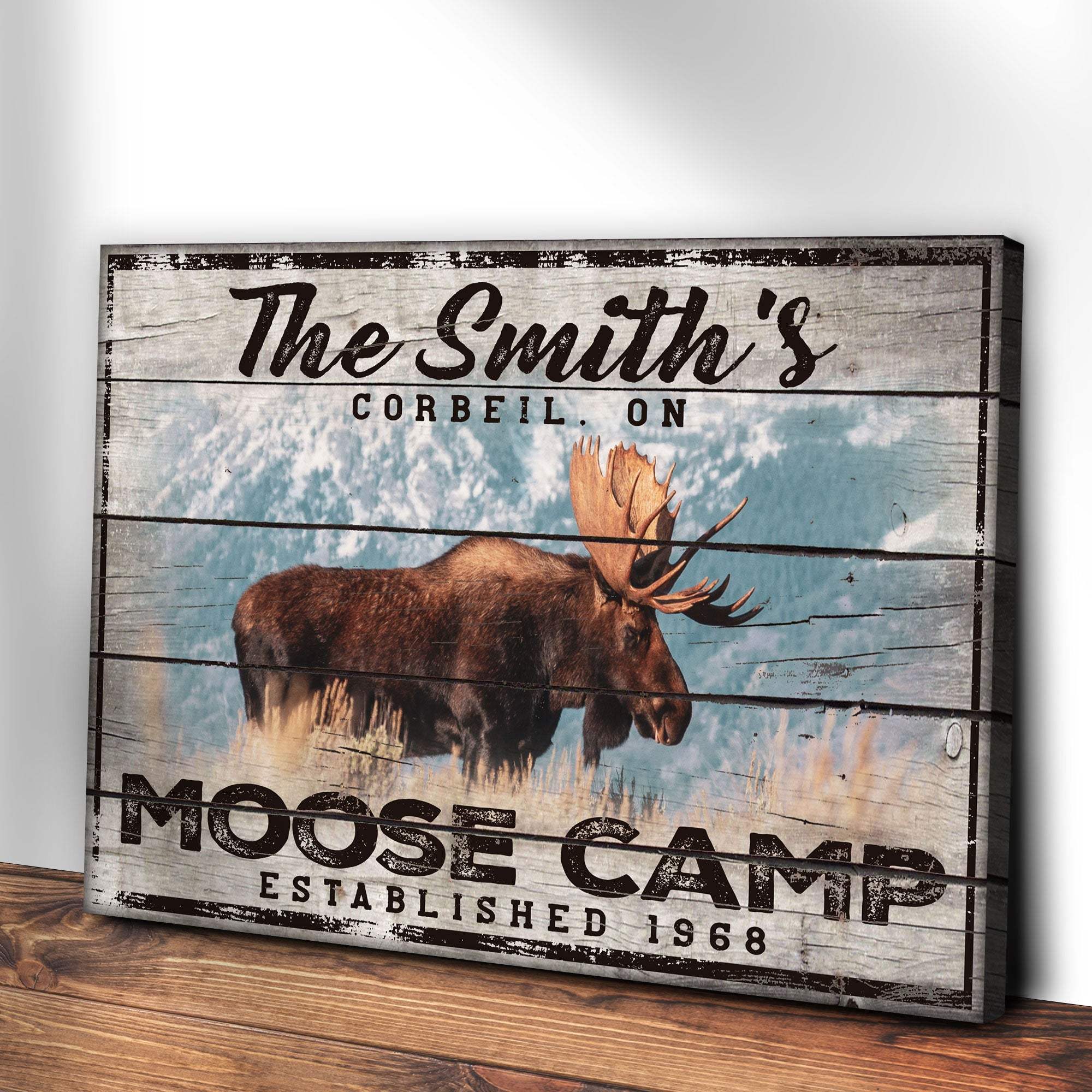 Moose Camp Sign - Image 2