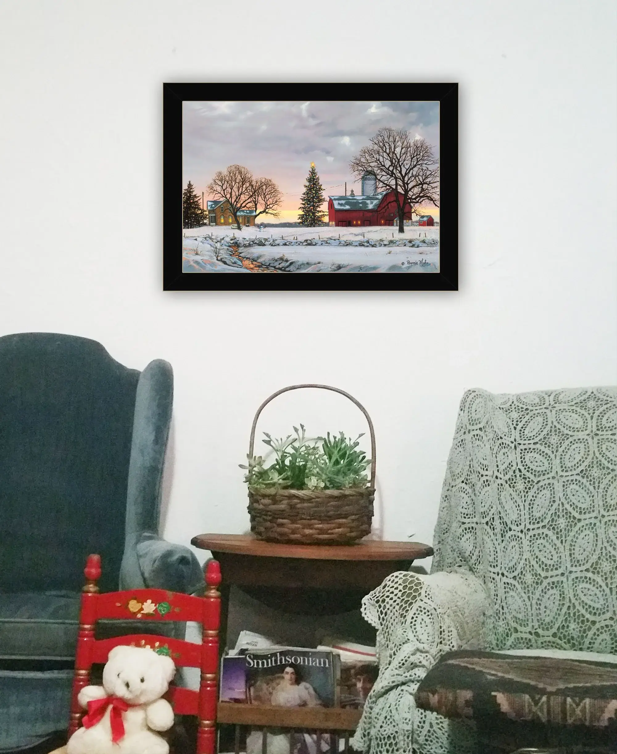 Morning Calls Black Framed Print Wall Art - Image 5