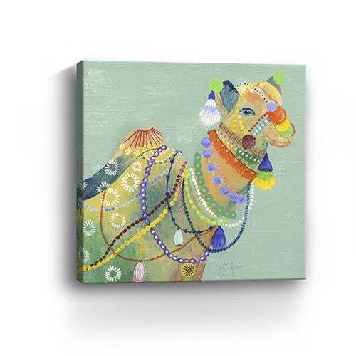 Moroccan Inspired Camel Unframed Print Wall Art - Image 3