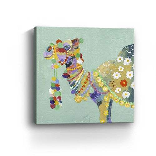 Moroccan Party Camel Unframed Print Wall Art - Image 7