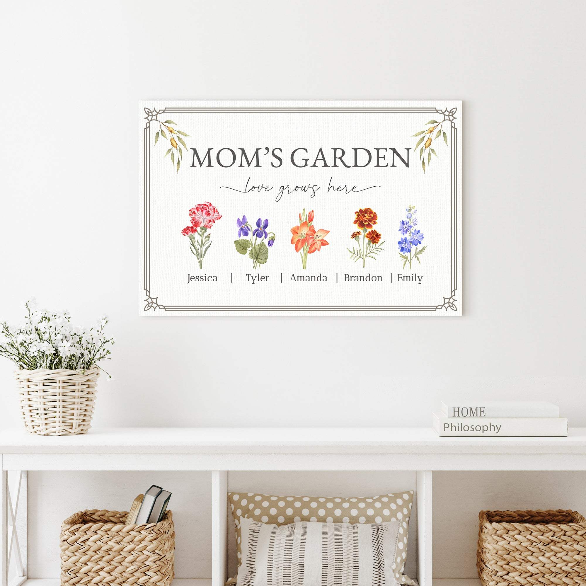 Mother's Day Sign Love Grows Here Mom's Garden - Image 3