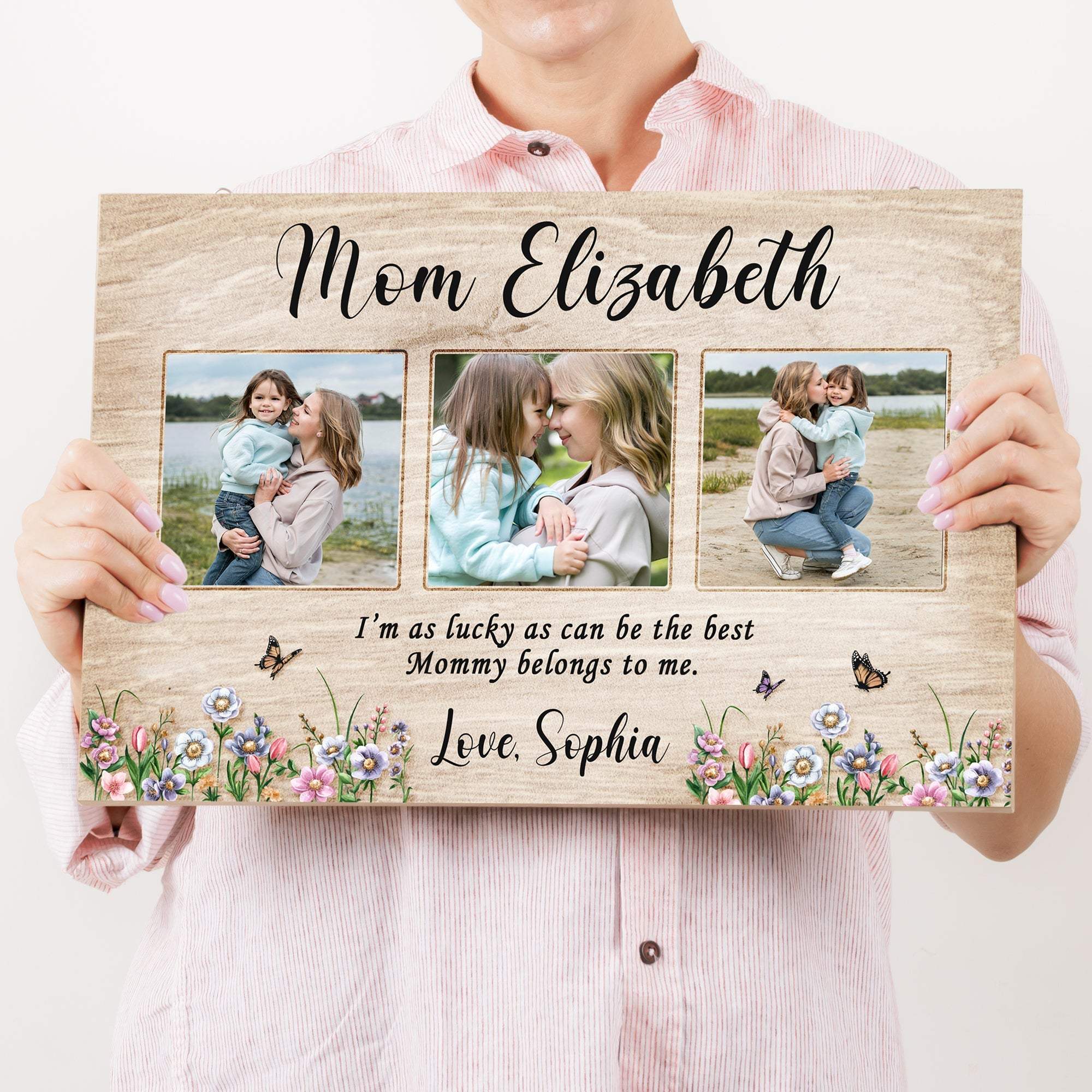 Mother's Day Sign The Best Mommy Belongs To Me - Image 2