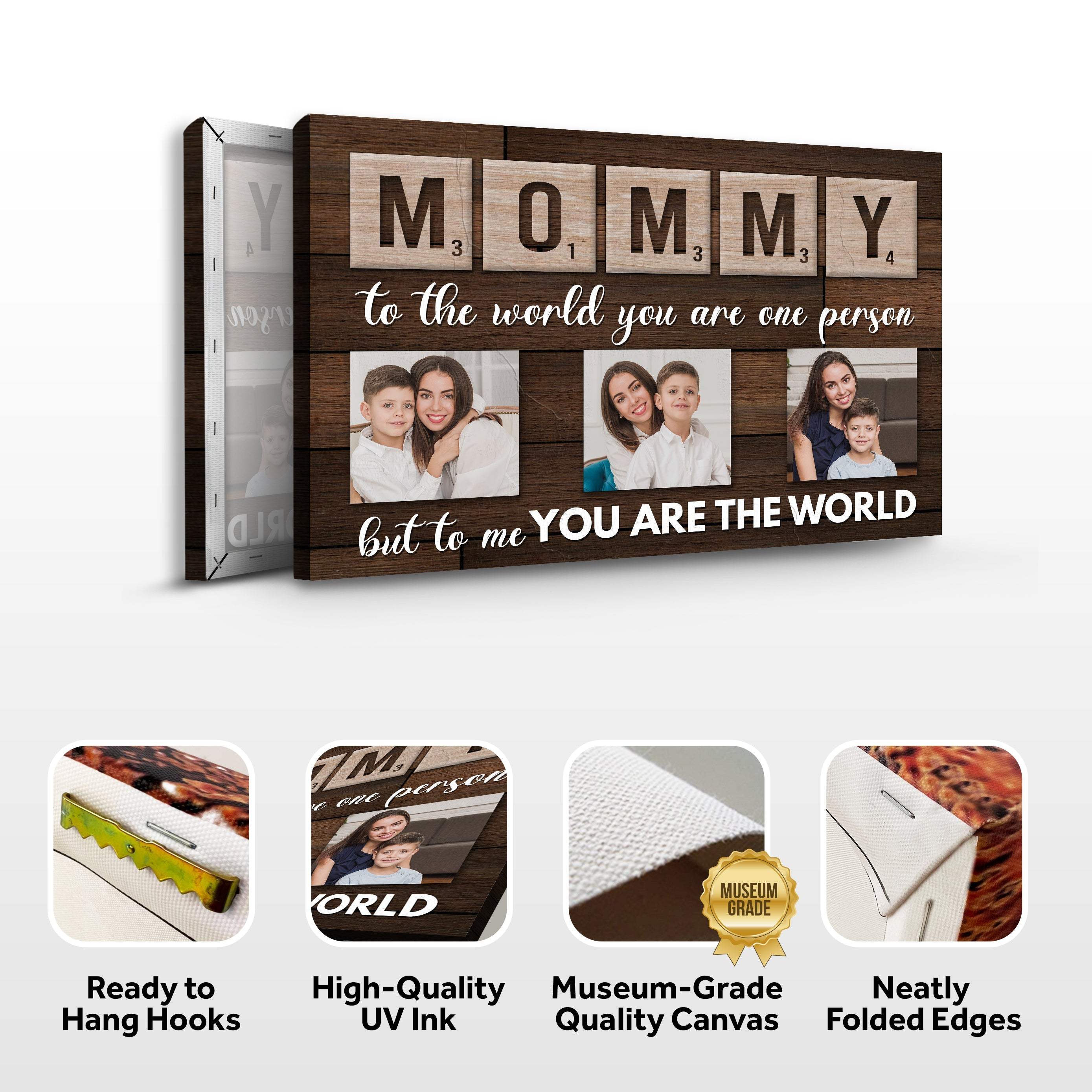 Mother's Day Sign To Me You Are The World - Image 5