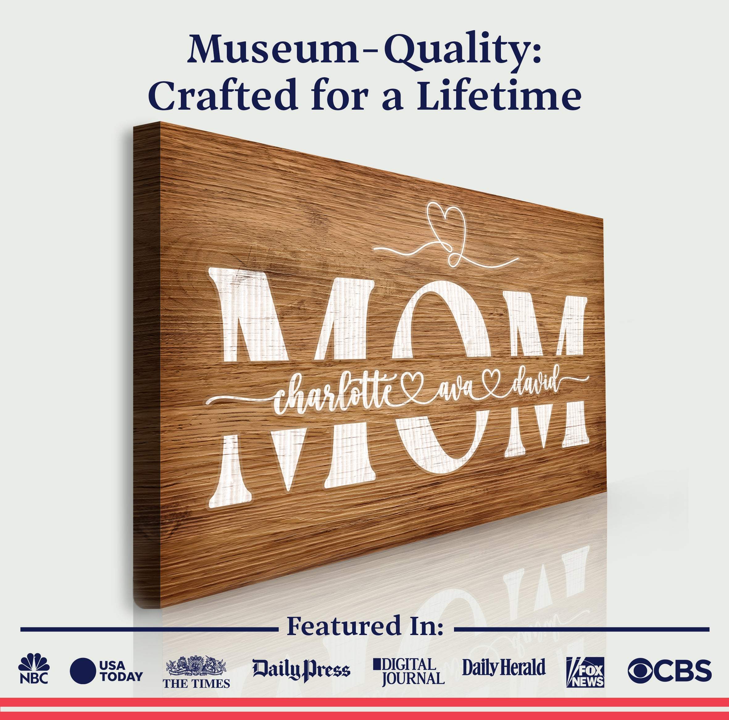 Mother's Day Wood Sign - Image 4