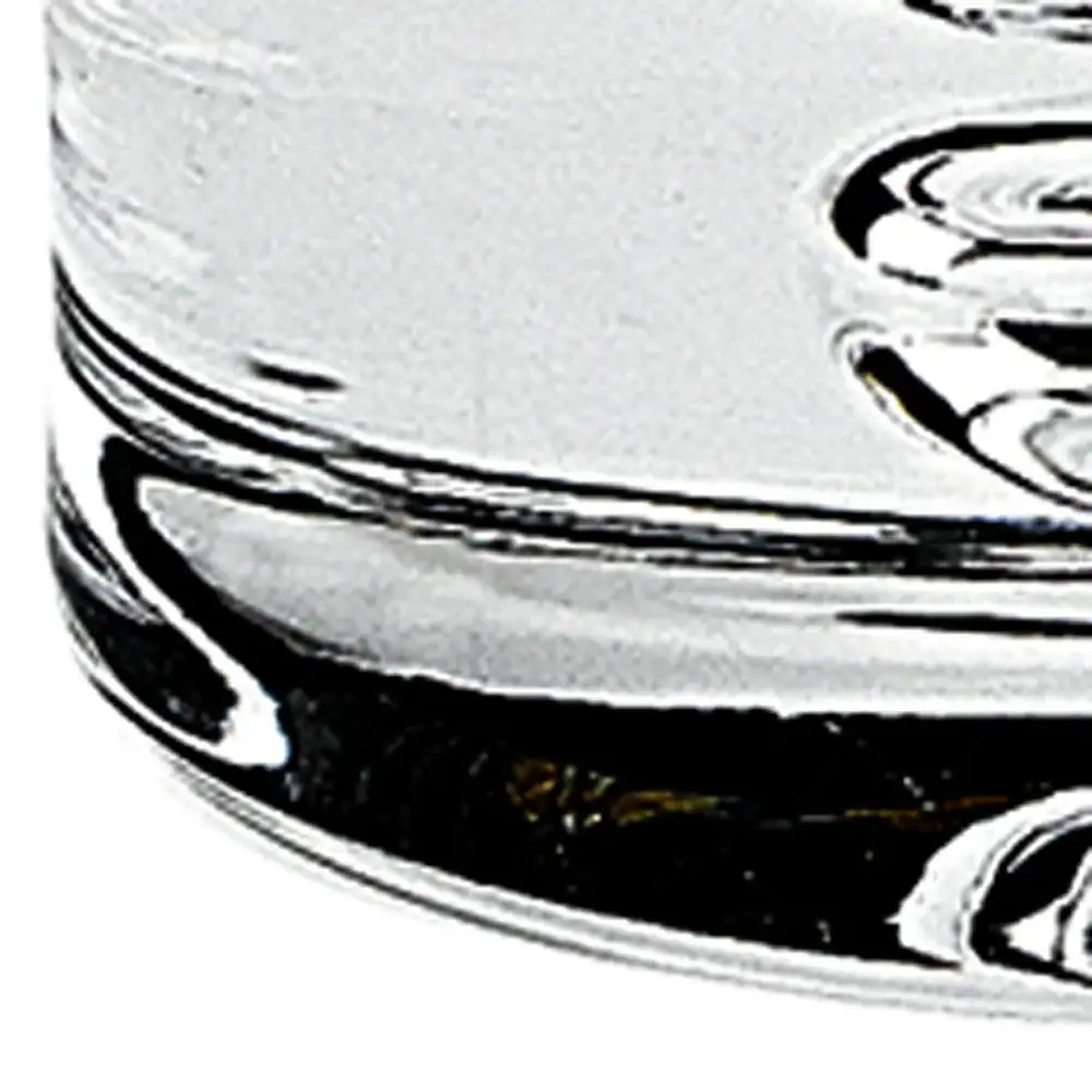 Mouth Blown Crystal Lead Free Hiball Glass 13 Oz  4 Pc Set - Image 3