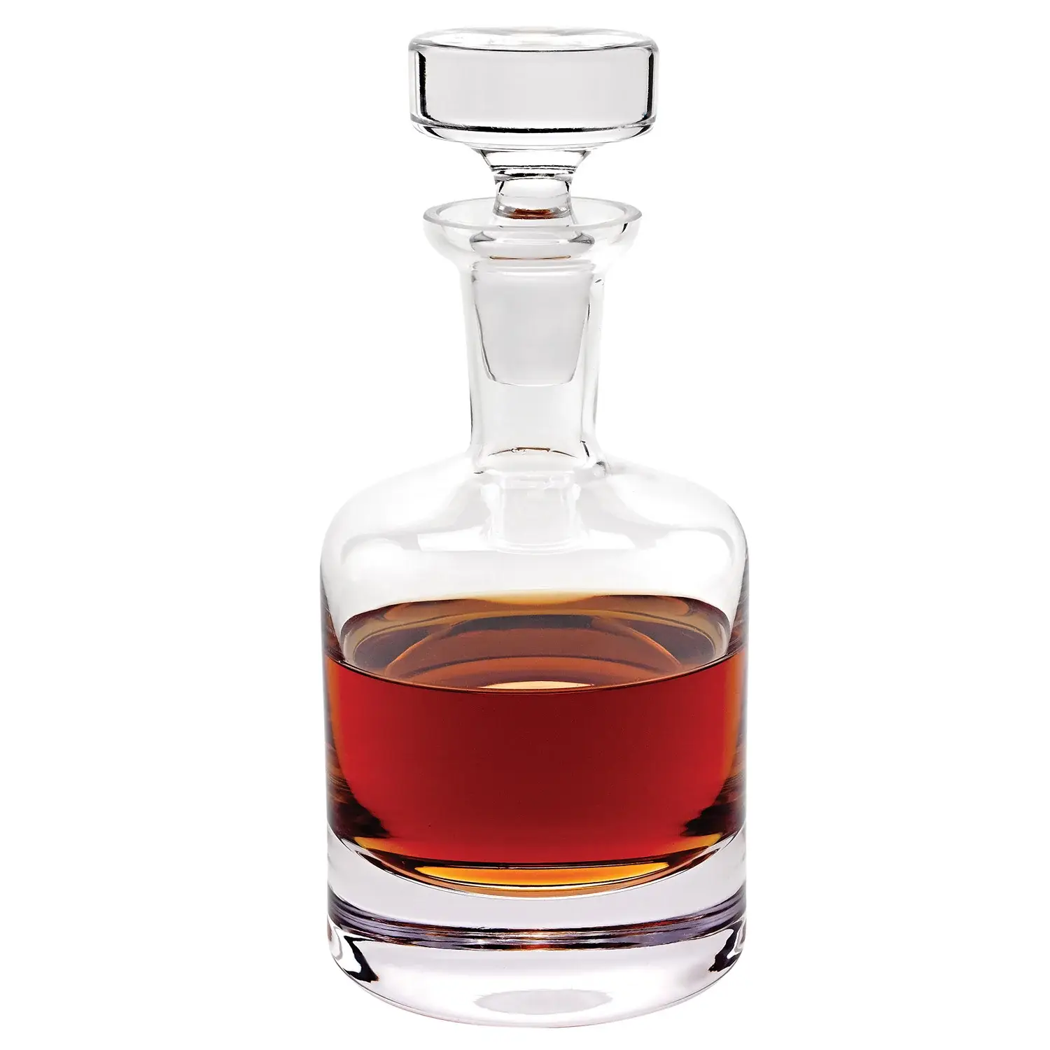 Mouth Blown European Crystal Decanter 28 Oz - Image 6