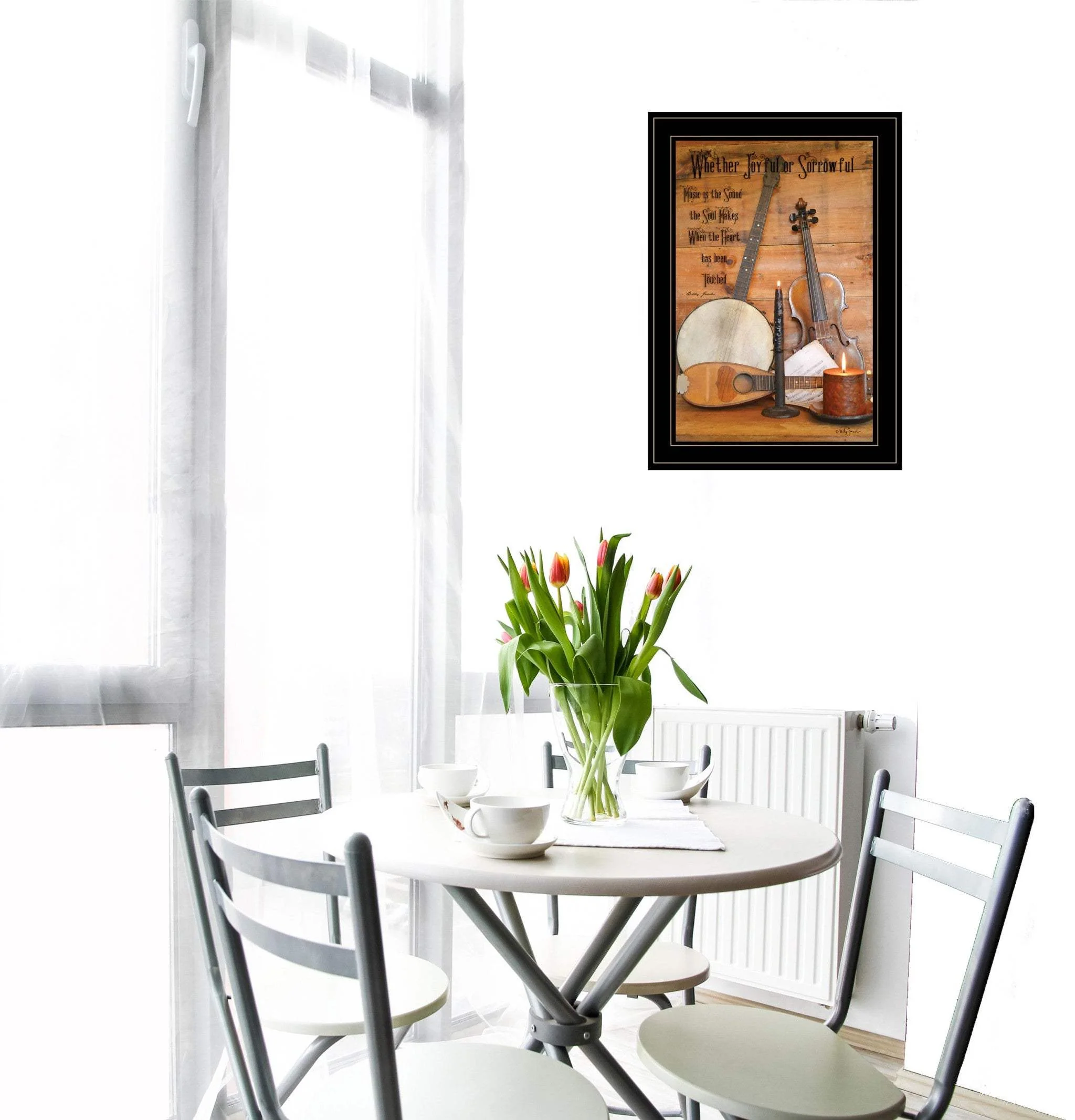 Music 10 Black Framed Print Wall Art - Image 6
