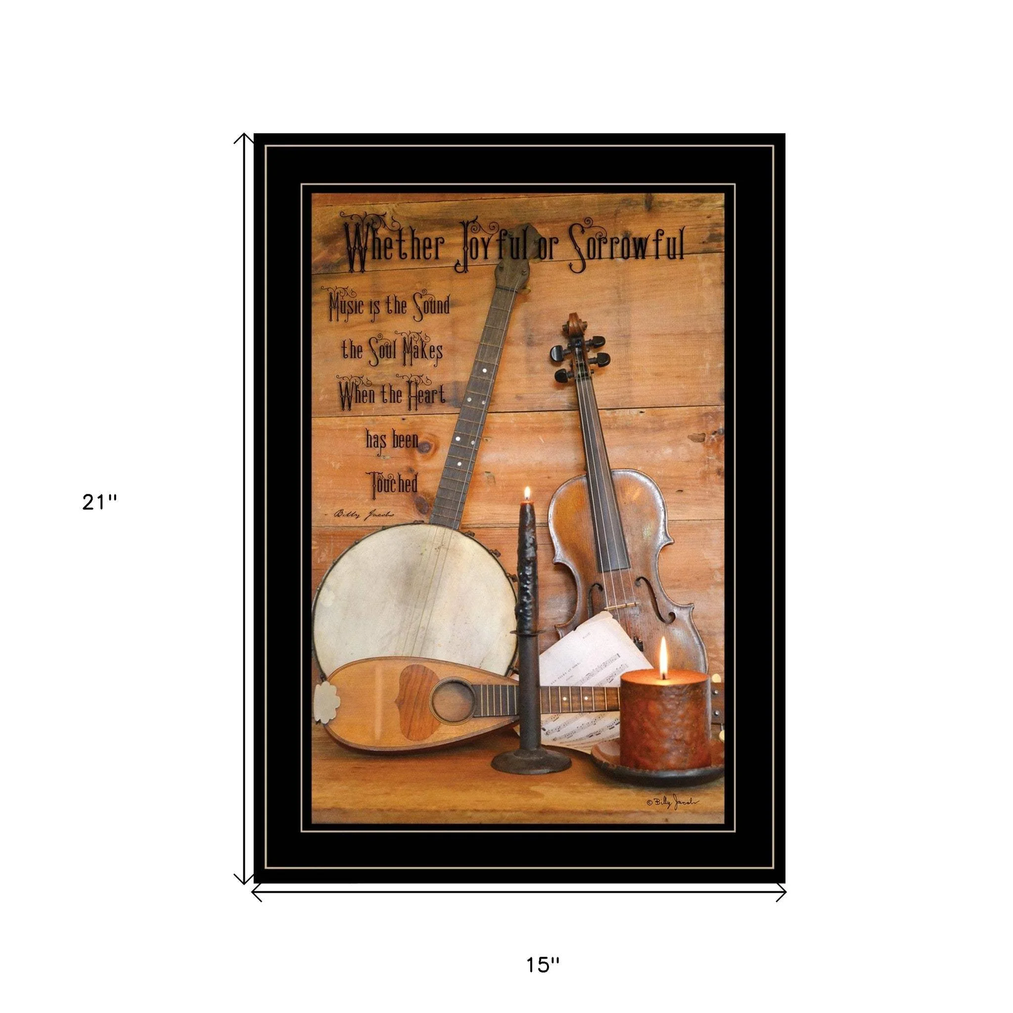 Music 10 Black Framed Print Wall Art - Image 7