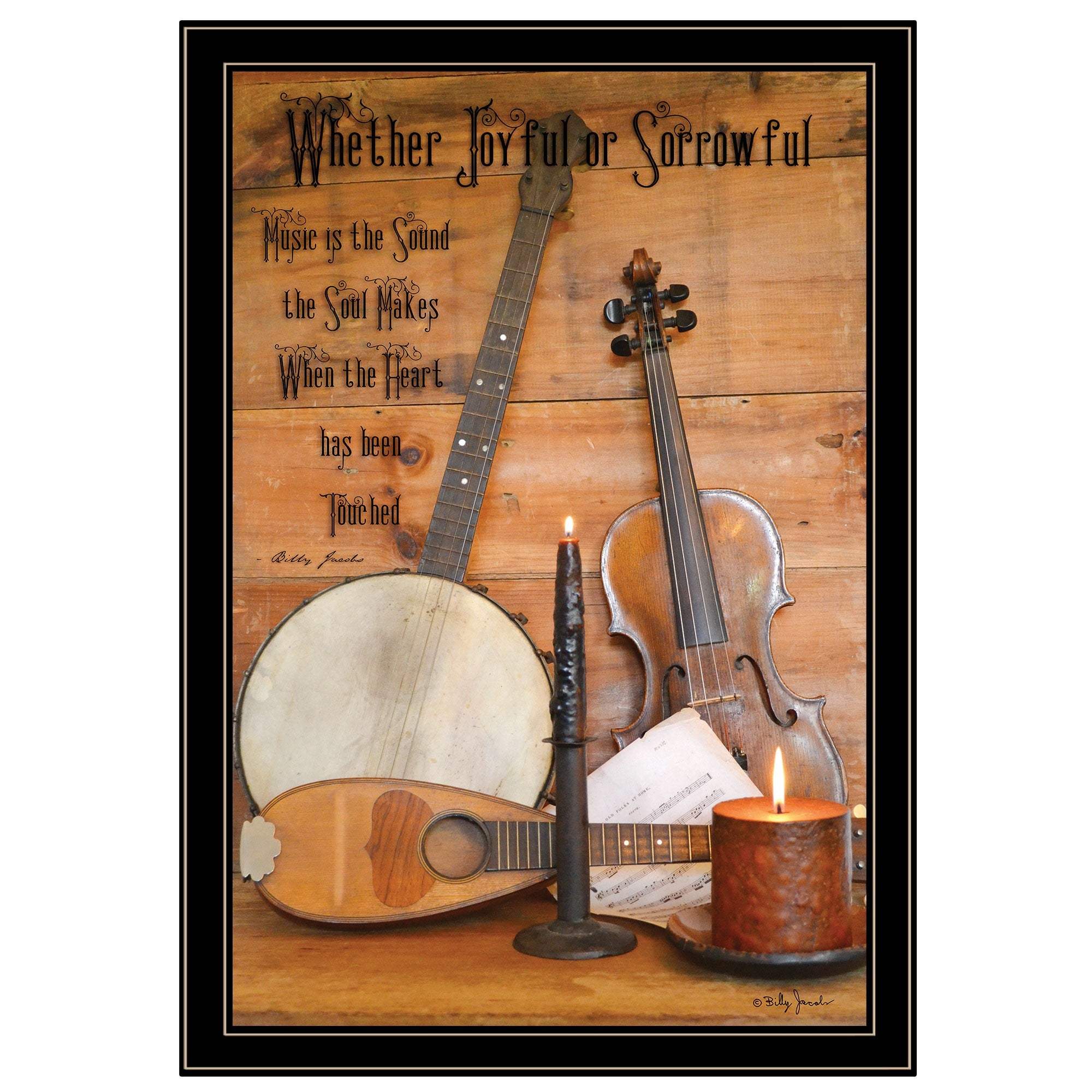 Music 12 Black Framed Print Wall Art - Image 2