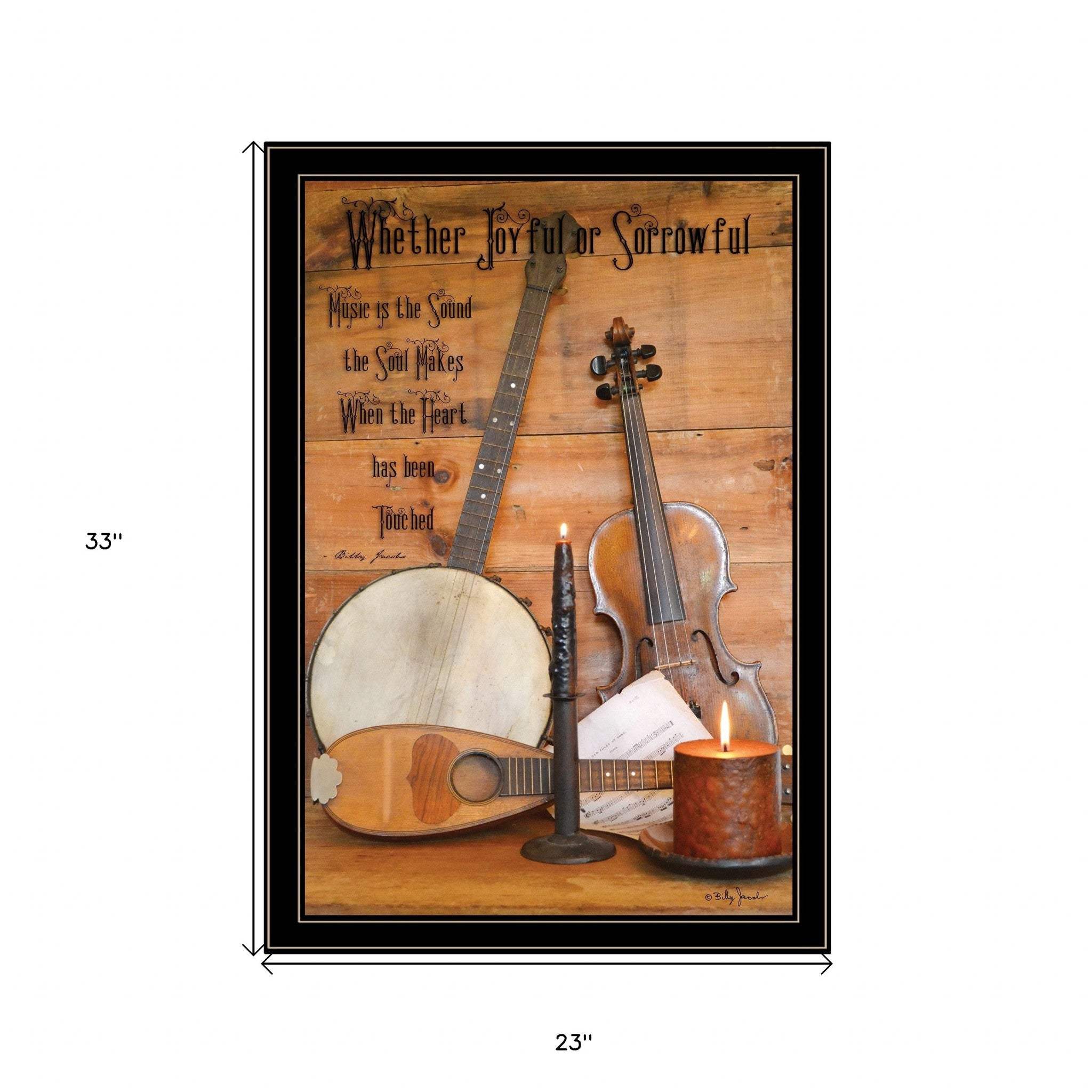 Music 12 Black Framed Print Wall Art - Image 5