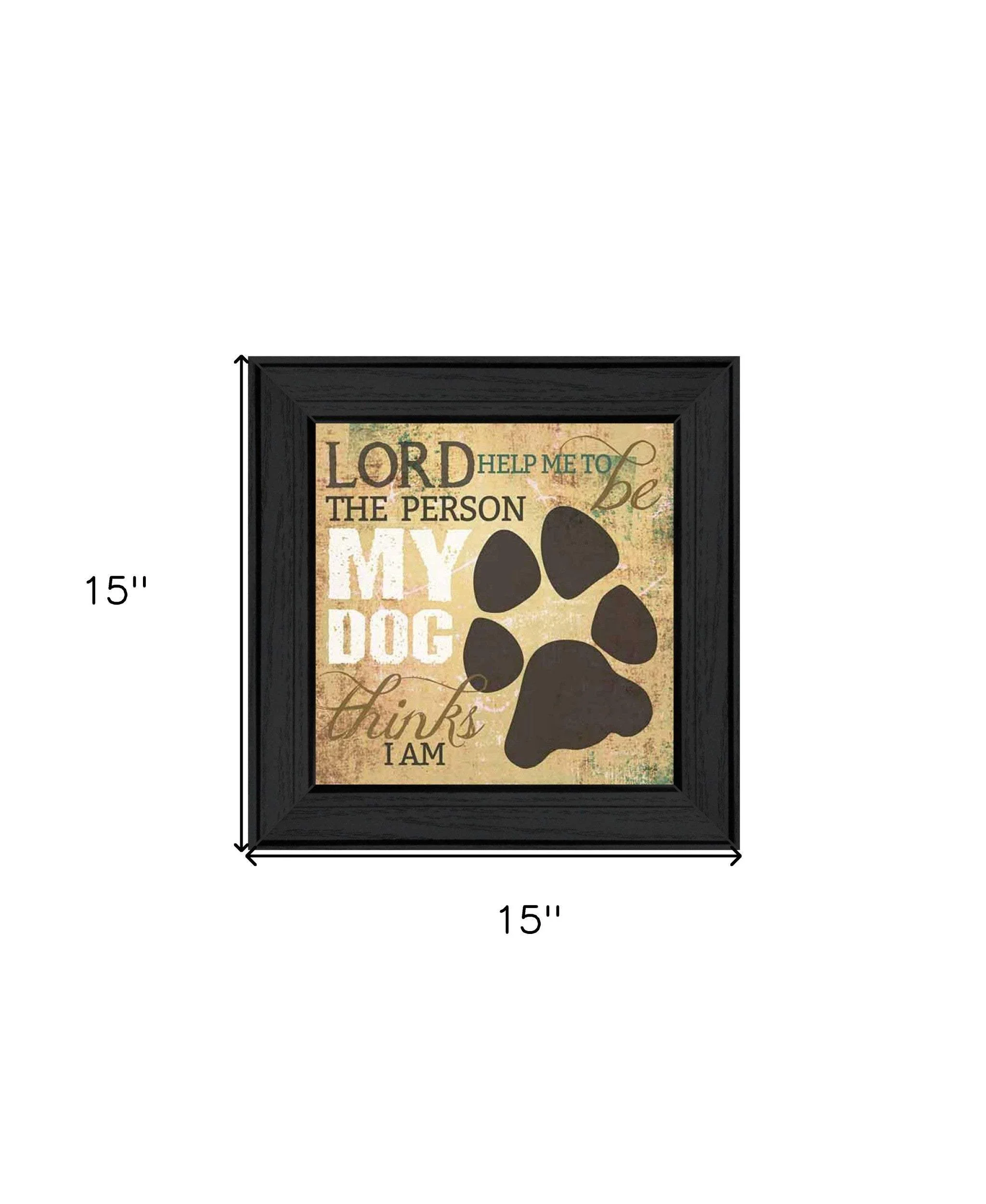 My Dog 2 Black Framed Print Wall Art - Image 6